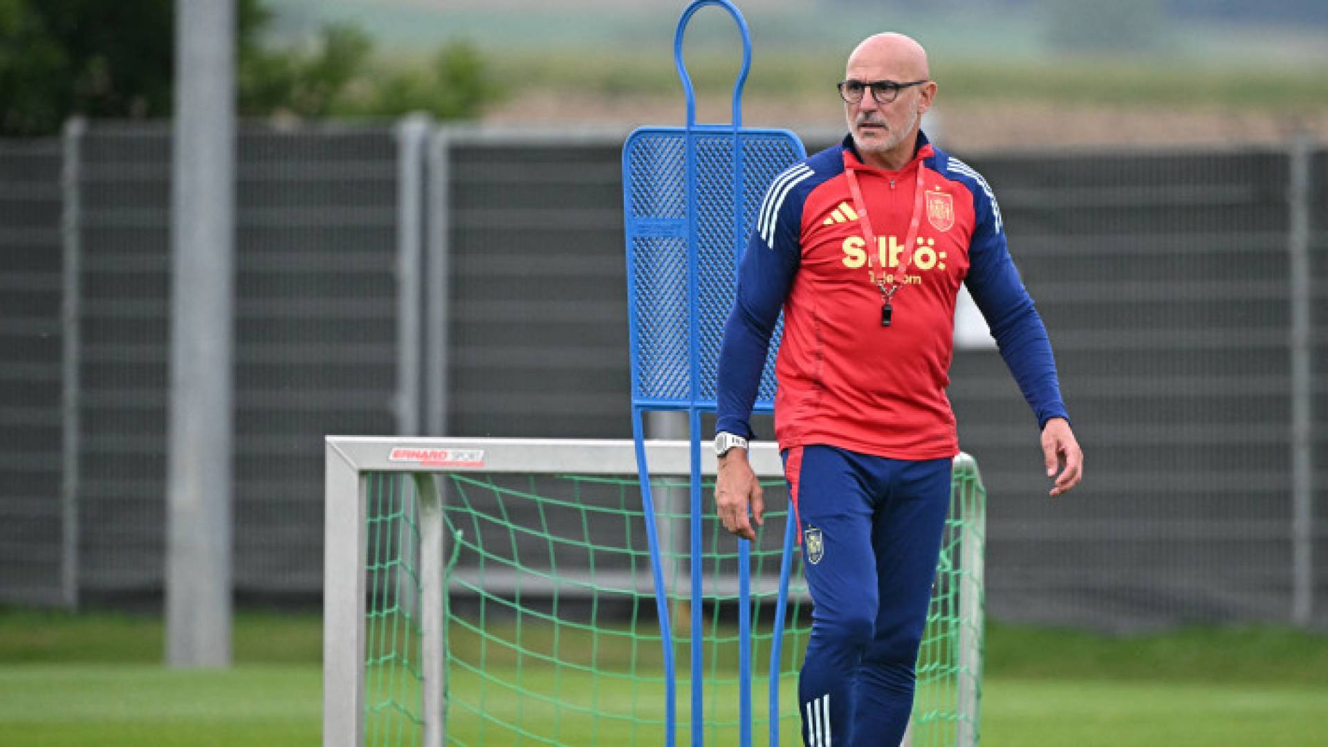 مدرب المنتخب الاسباني لويس دي لا فوينتي