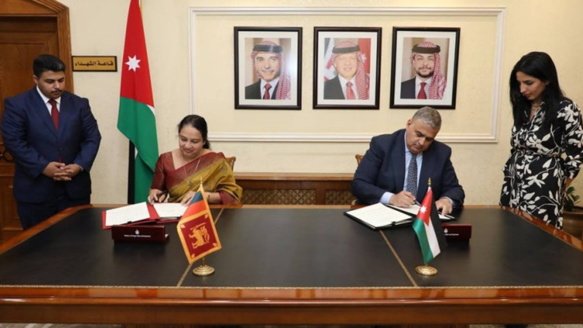 مذكرة تفاهم بين الأردن وسريلانكا لتعزيز العلاقات