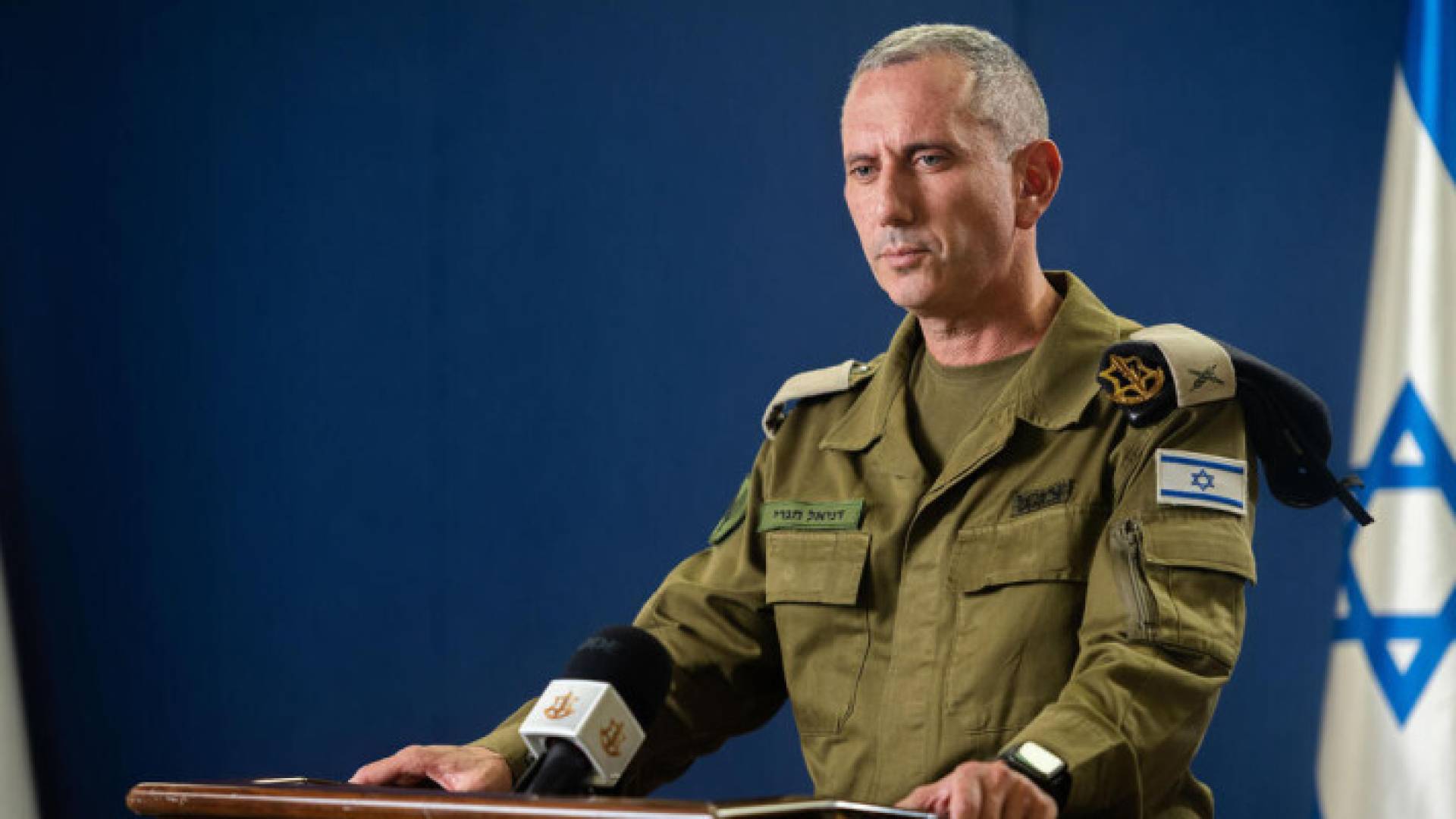 المتحدث باسم جيش الاحتلال الإسرائيلي، دانيال هاغاري،