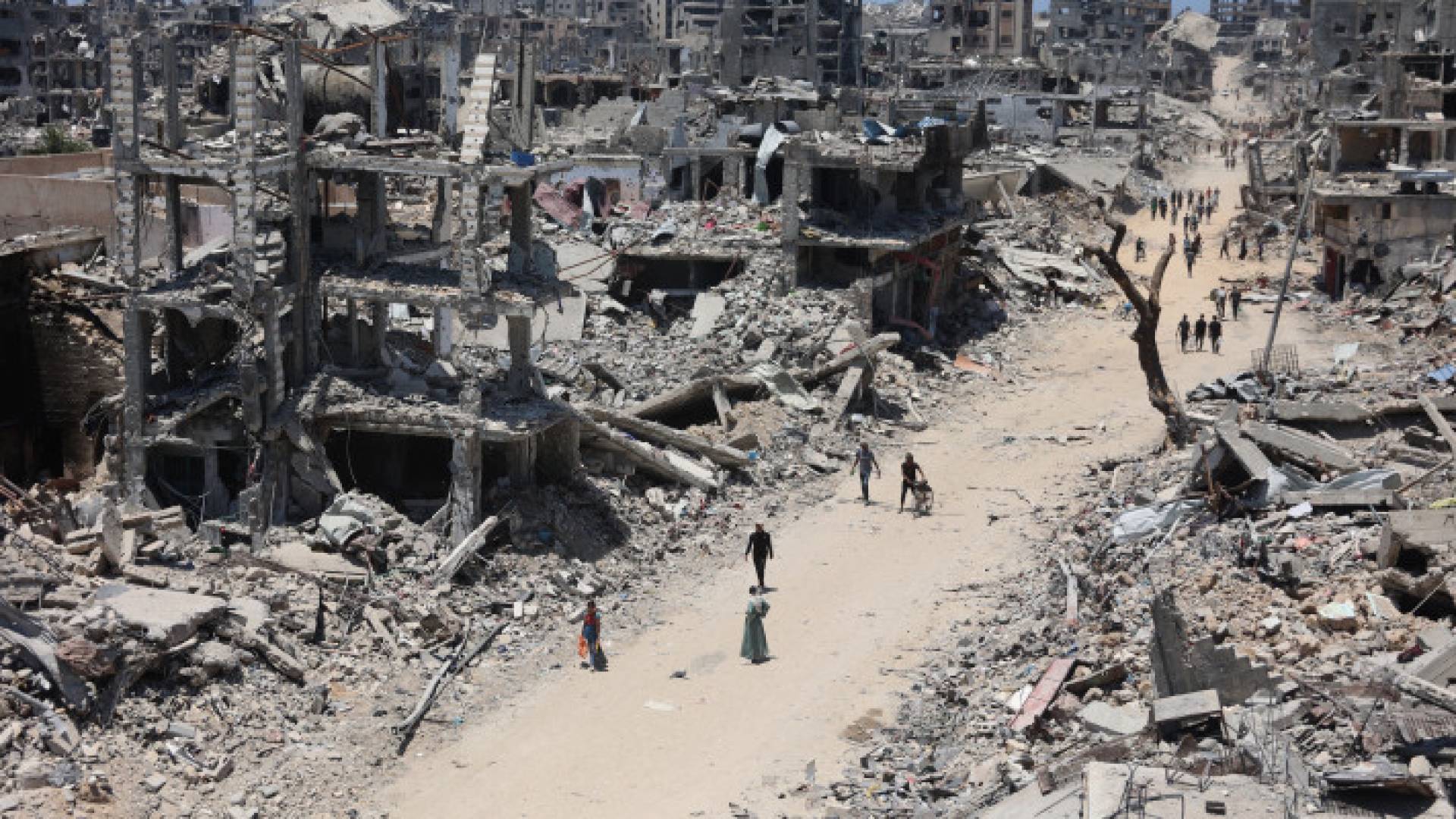 آثار الدمار في قطاع غزة "أ ف ب"