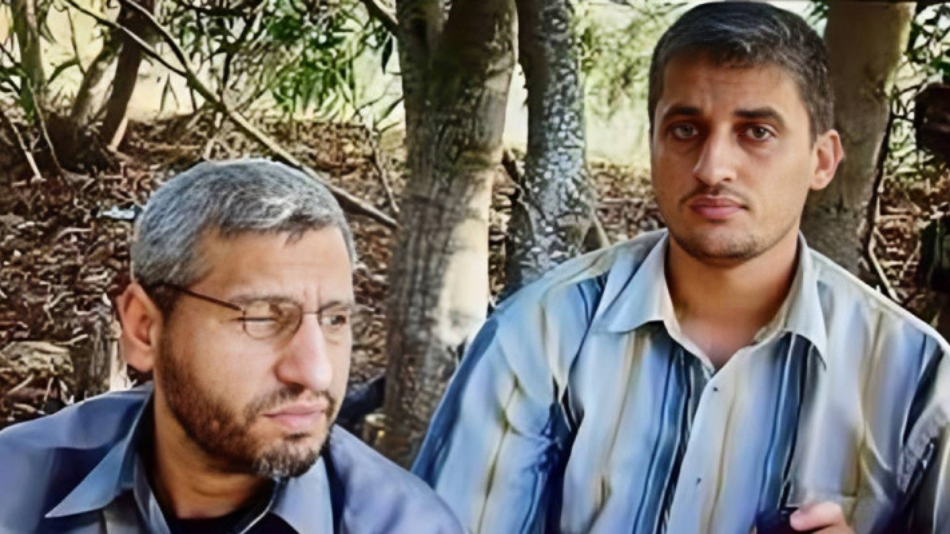 رافع سلامة قائد القسام في خان يونس ومحمد الضيف قائد كتائب القسام