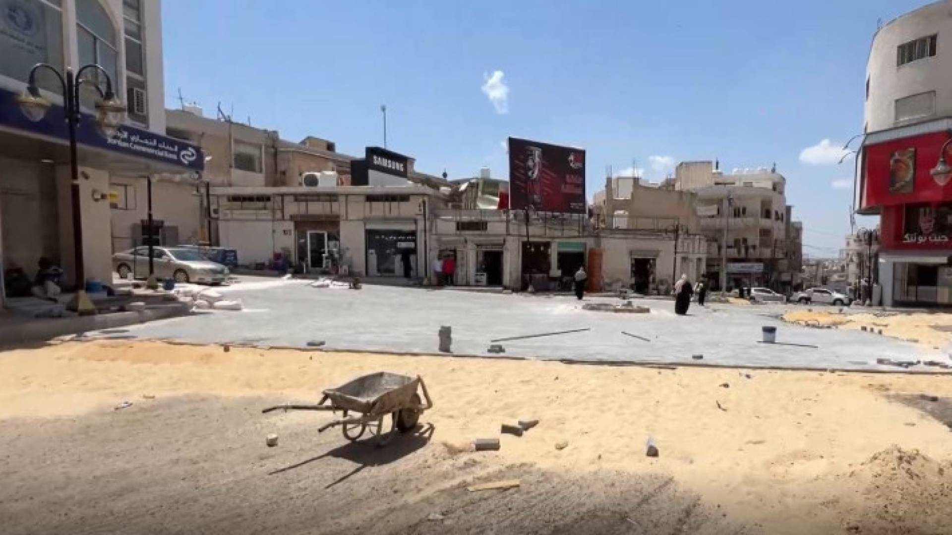 بالفيديو.. تطوير وسط مدينة الرمثا.. مشروع طموح يغير وجه المدينة