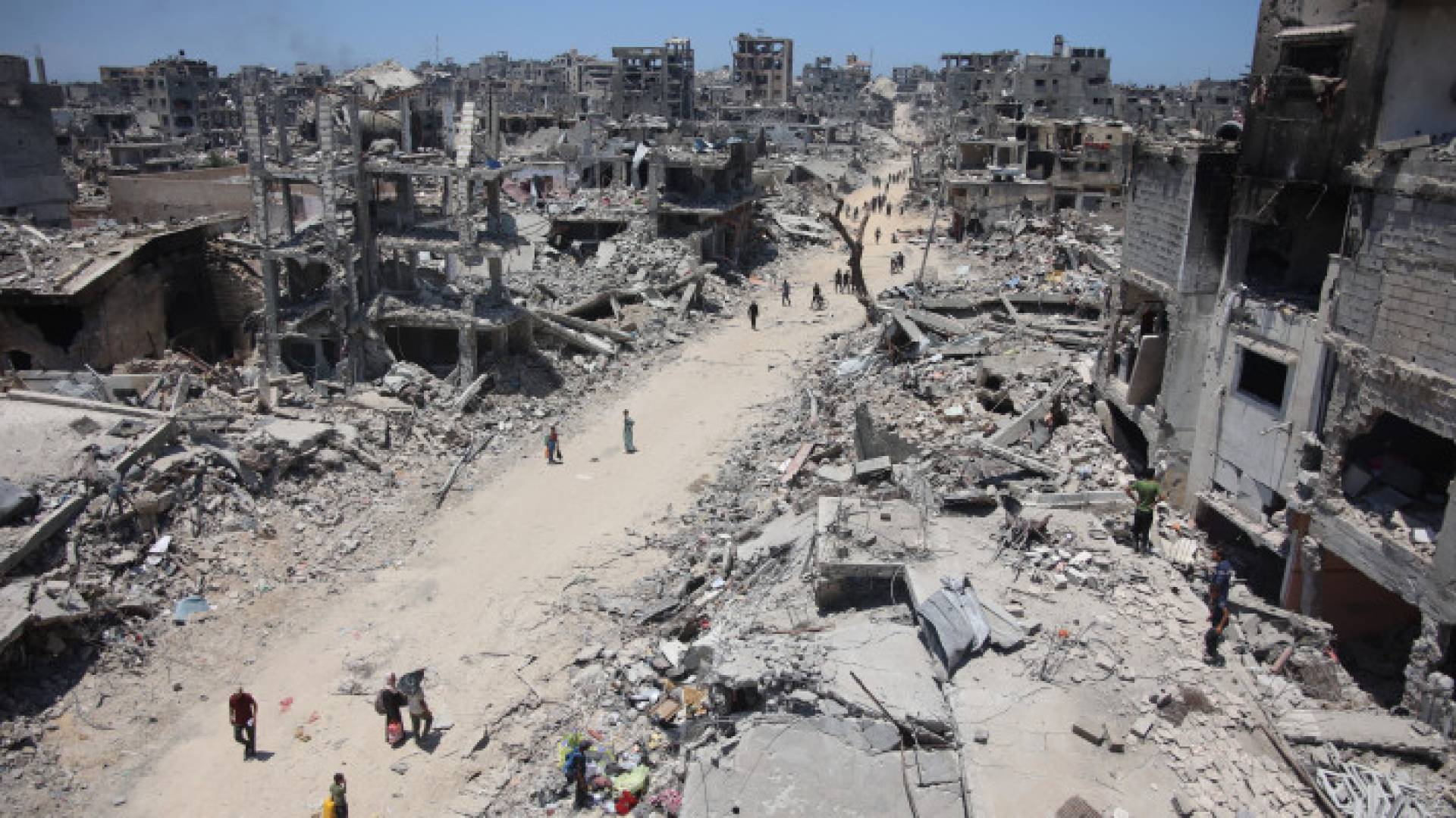 آثار الدمار في قطاع غزة