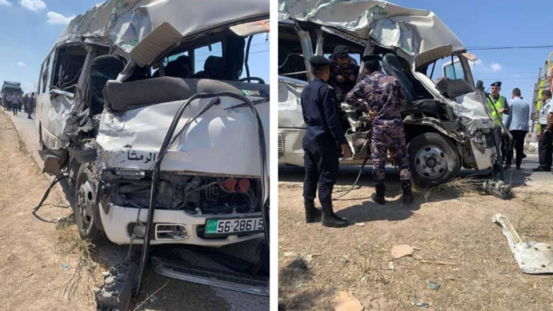 حادث سير في إربد