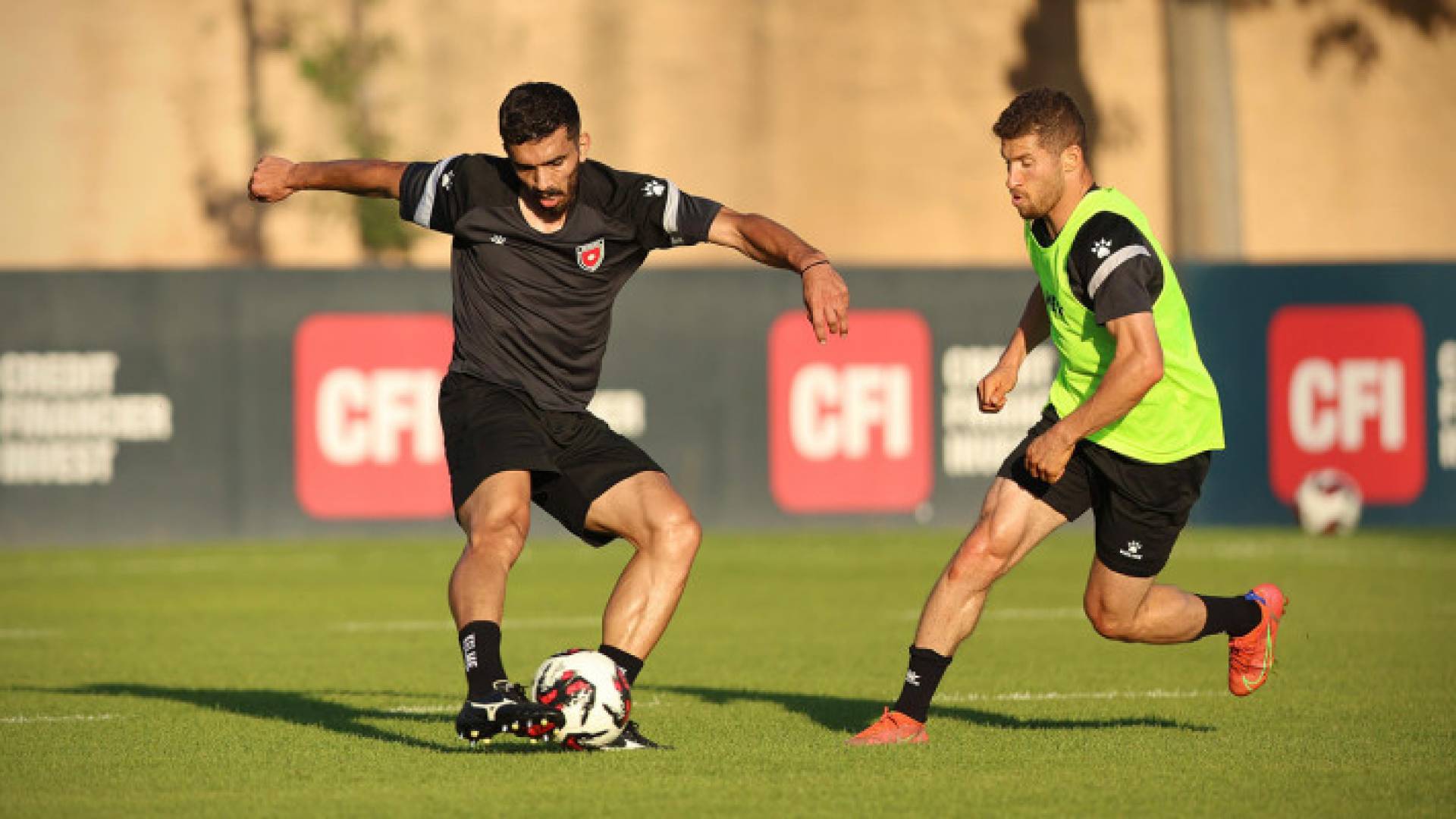 من تدريبات المنتخب الوطني