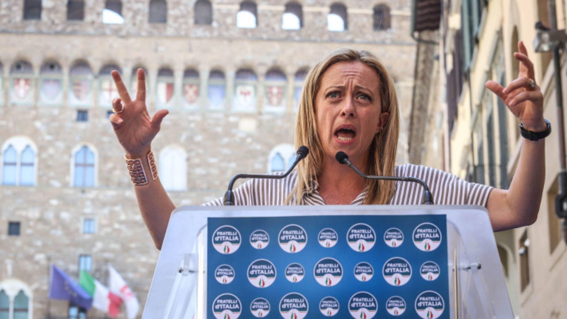 رئيسة الوزراء الإيطالية جورجيا ميلوني