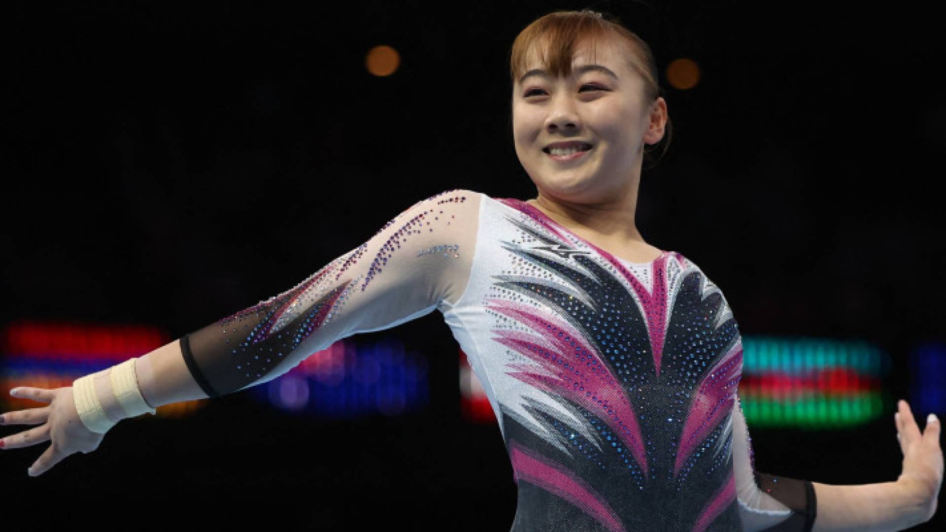 قائدة منتخب اليابان للجمباز  شوكو مياتا