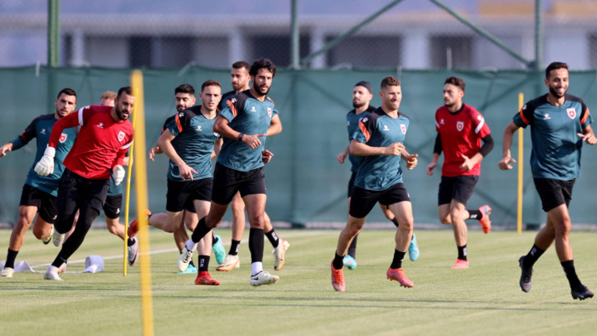 من تدريبات المنتخب الوطني