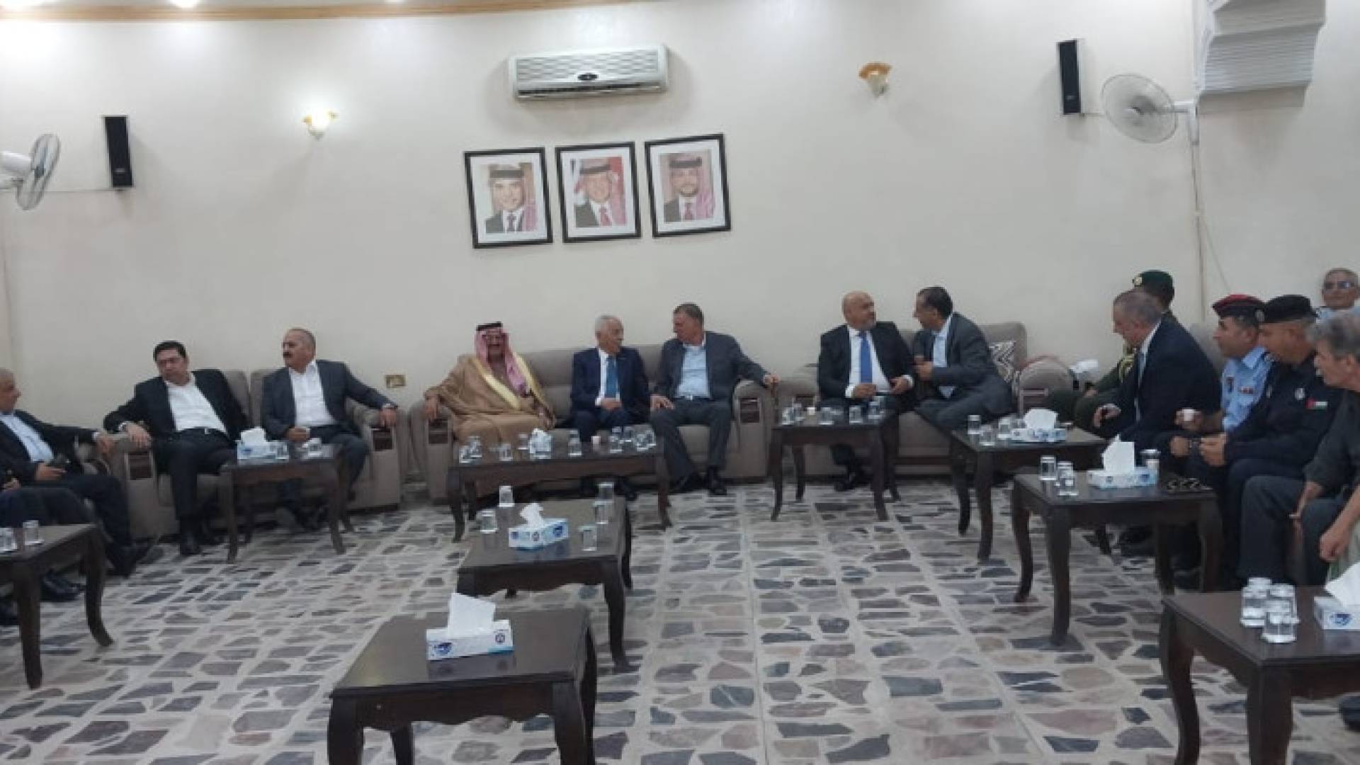 العيسوي يعزي عشيرتي الشريدة والشوابكة