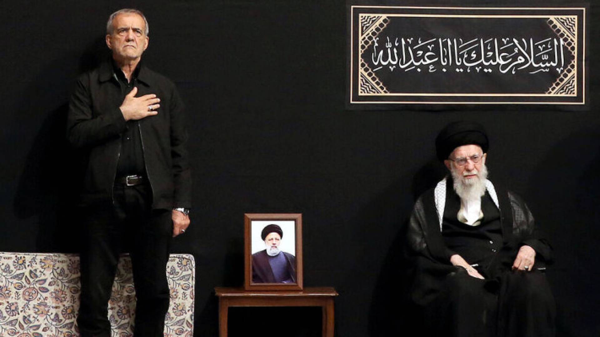 خامنئي  وبزكشيان