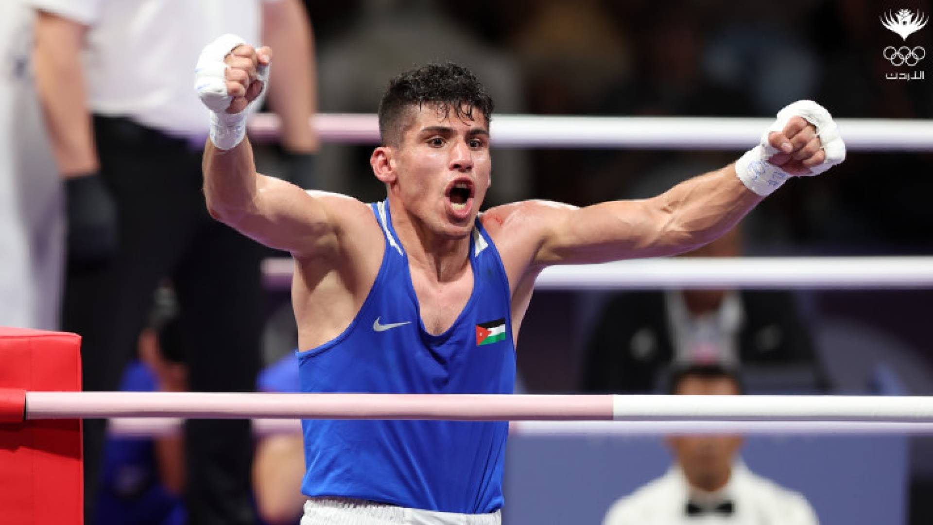 الملاكم زياد عشيش