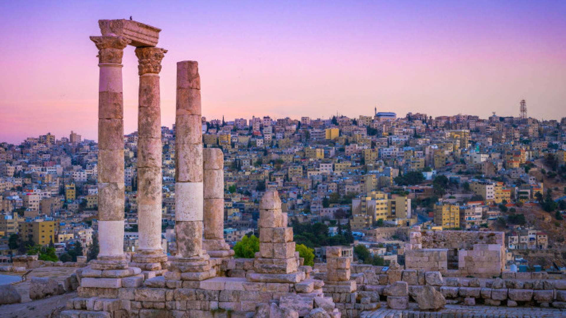 جبل القلعة في العاصمة عمان