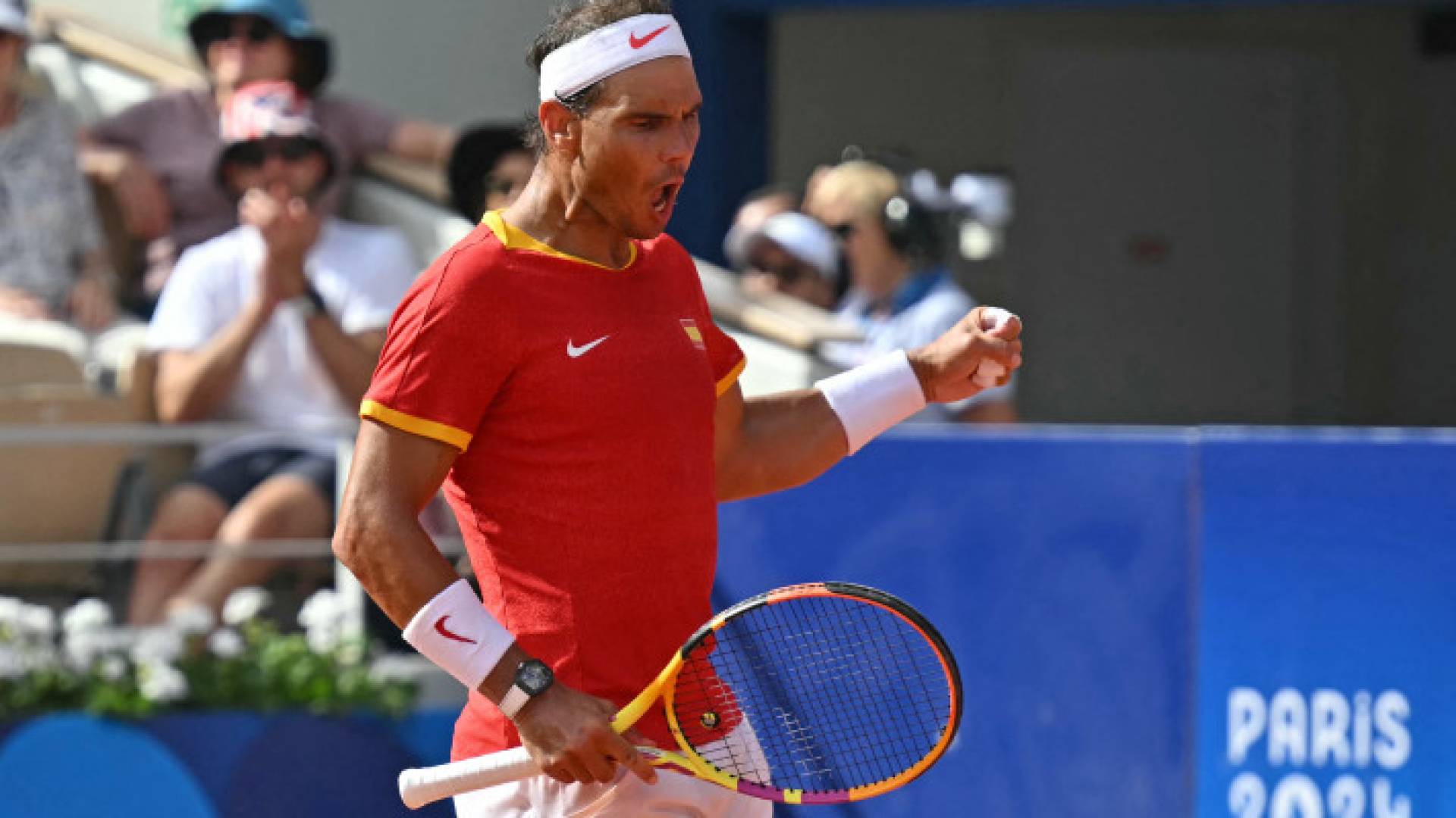 نجم التنس الاسباني رافاييل نادال