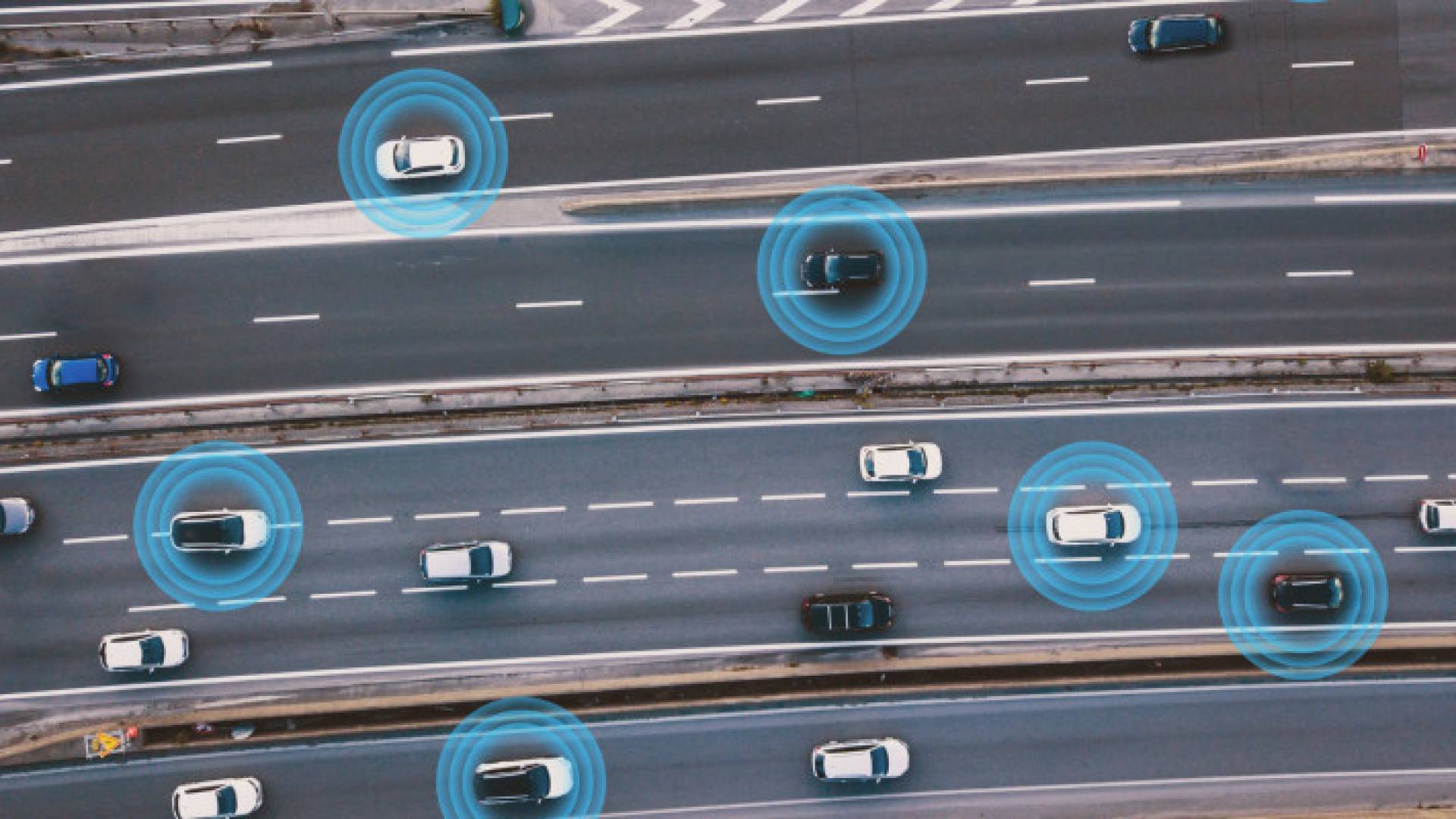 صورة تعبر عن رصد حركة السير إلكترونيا