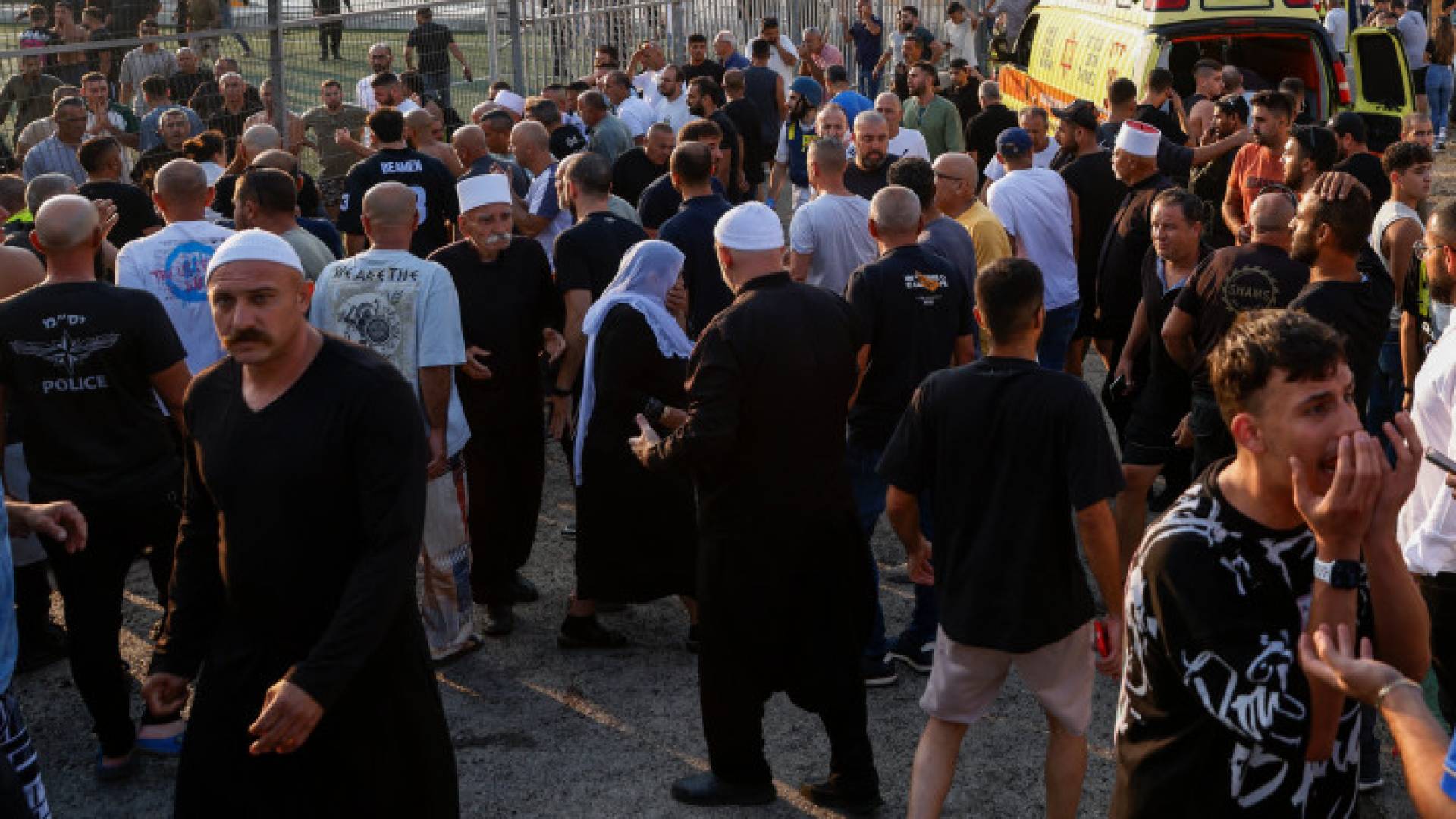 موقع حادثة مجدل شمس