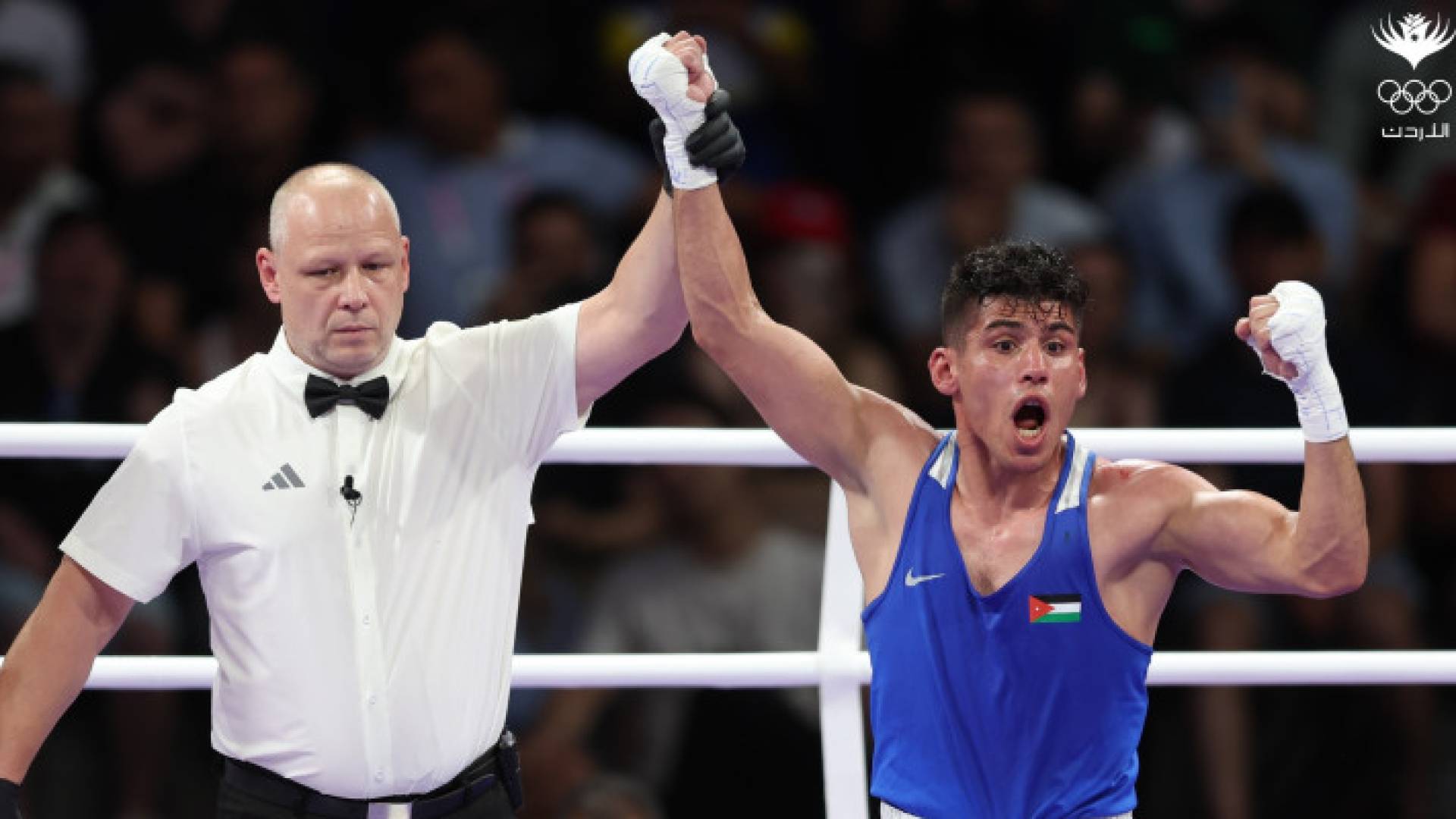 الملاكم زياد عشيش