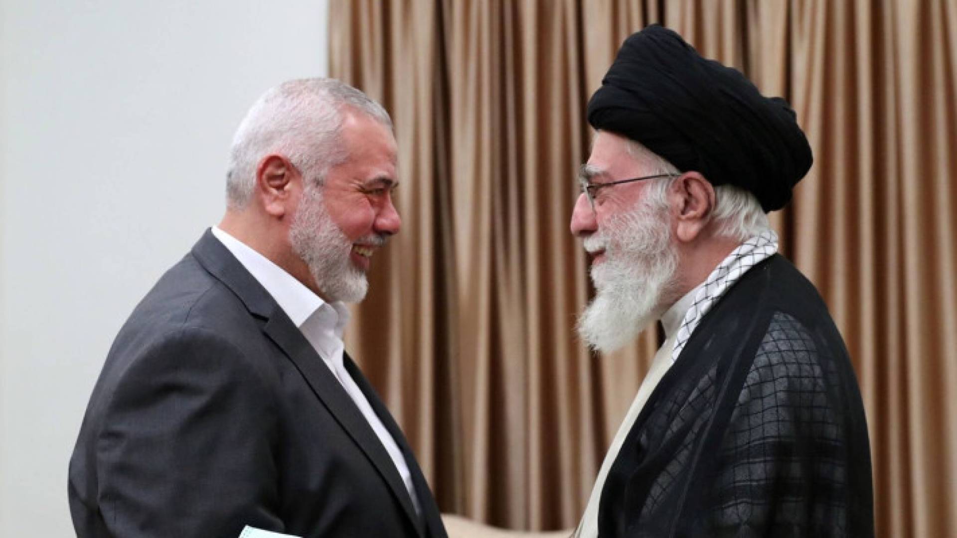 المرشد الإيراني يستقبل رئيس المكتب السياسي لحركة حماس بوقت سابق في طهران