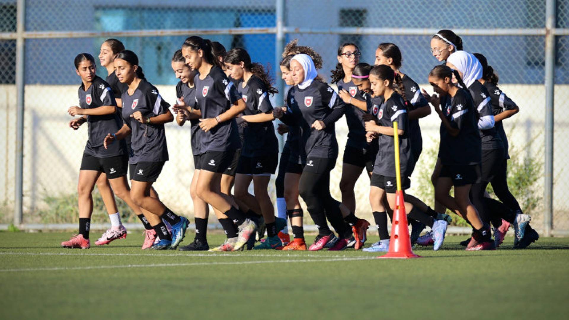 من تدريبات المنتخب الوطني