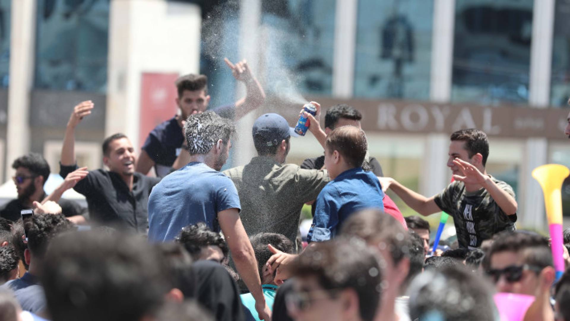 فرحة طلبة توجيهي - أرشيف