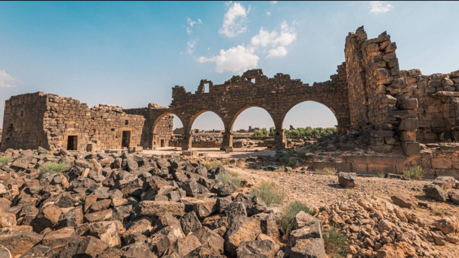 الموقع الأثري لمدينة أم الجمال