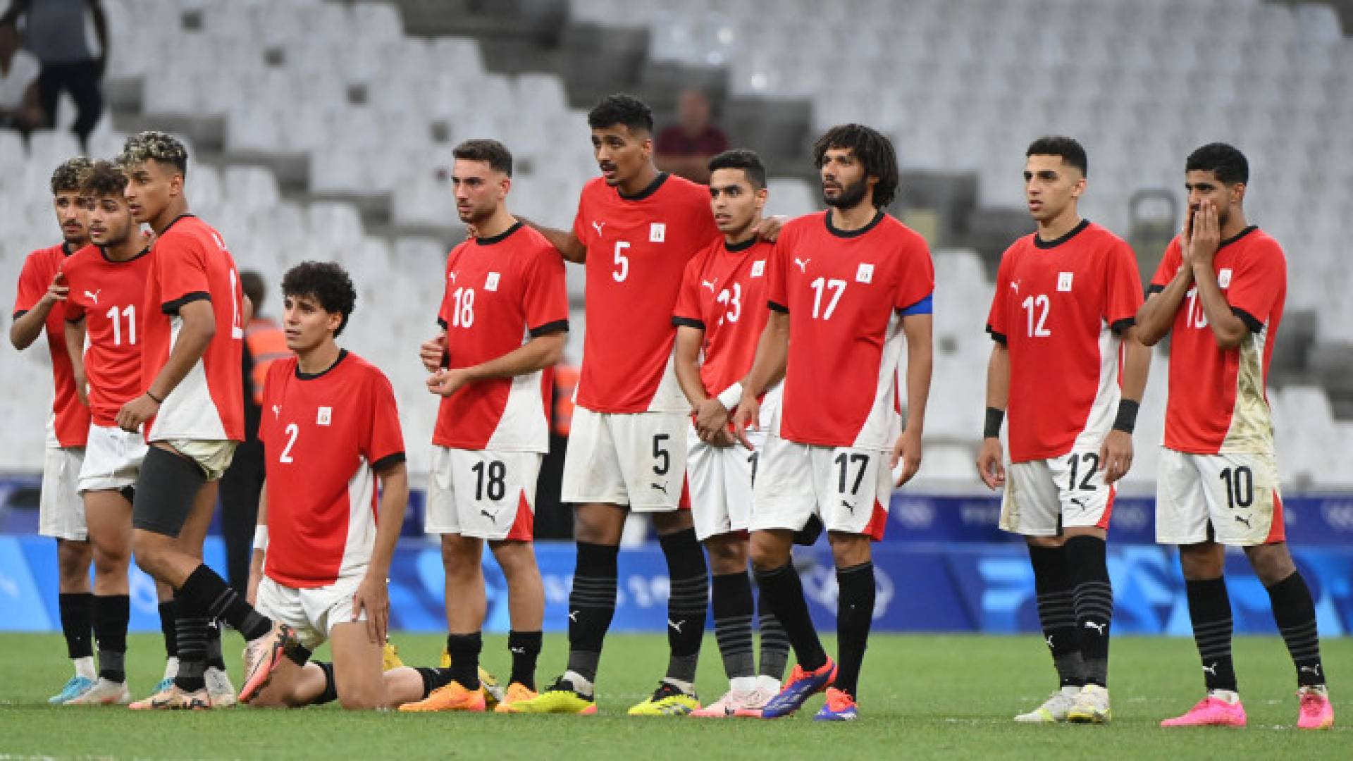 لاعبو منتخب مصر