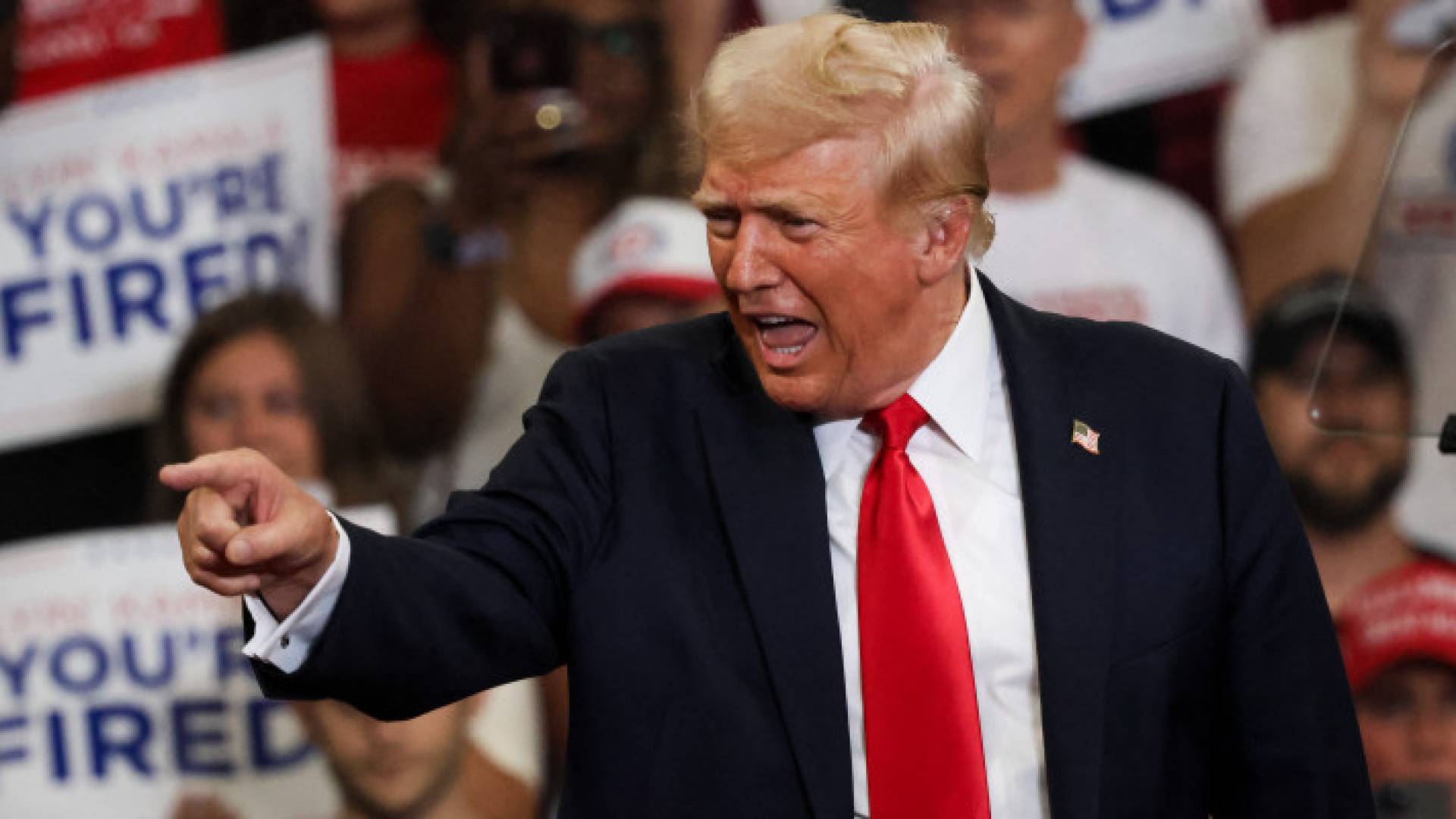 الرئيس الأمريكي السابق والمرشح الحالي دونالد ترمب