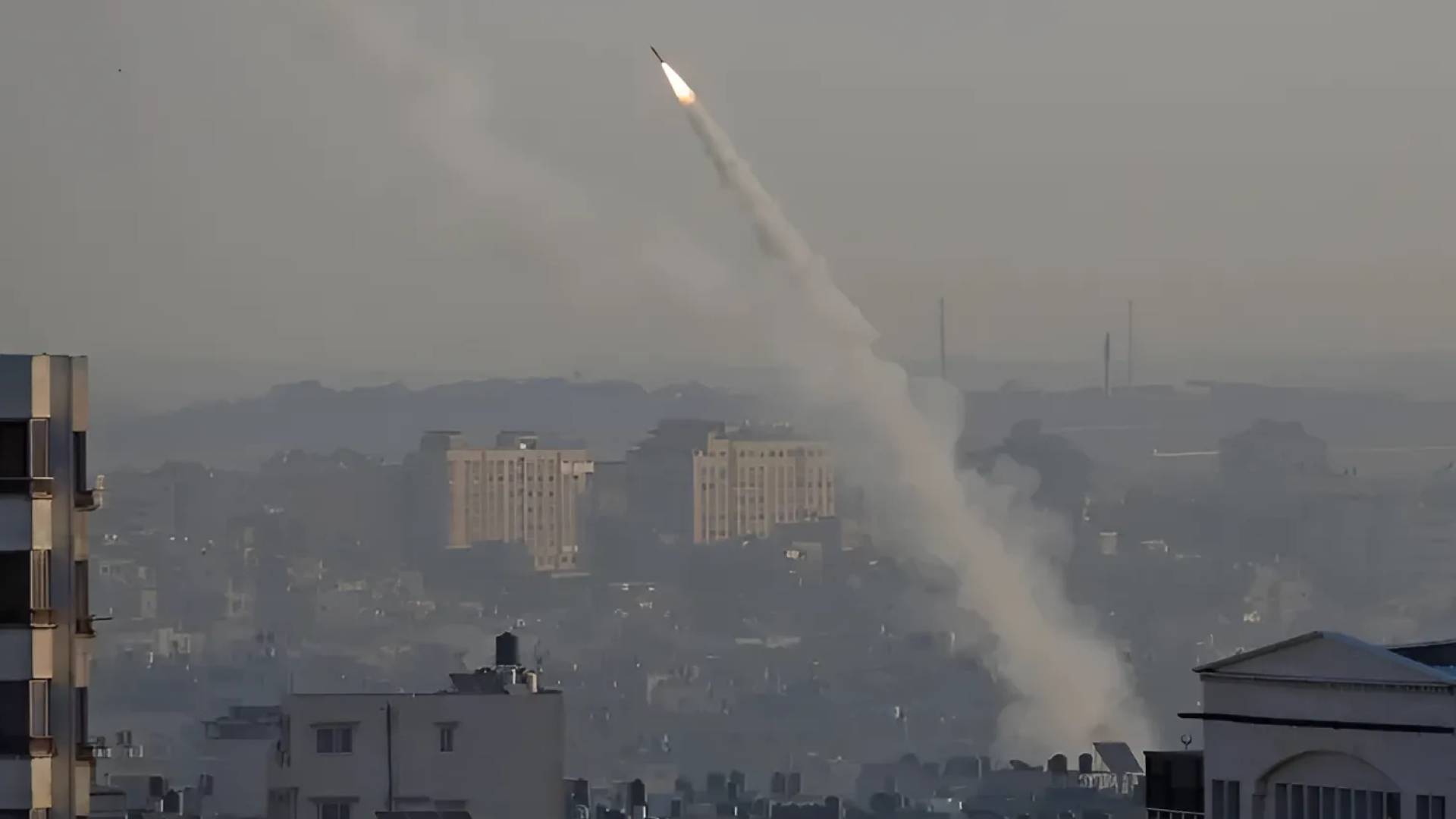 إطلاق صاروخ من غزة صوب مستوطنات الغلاف