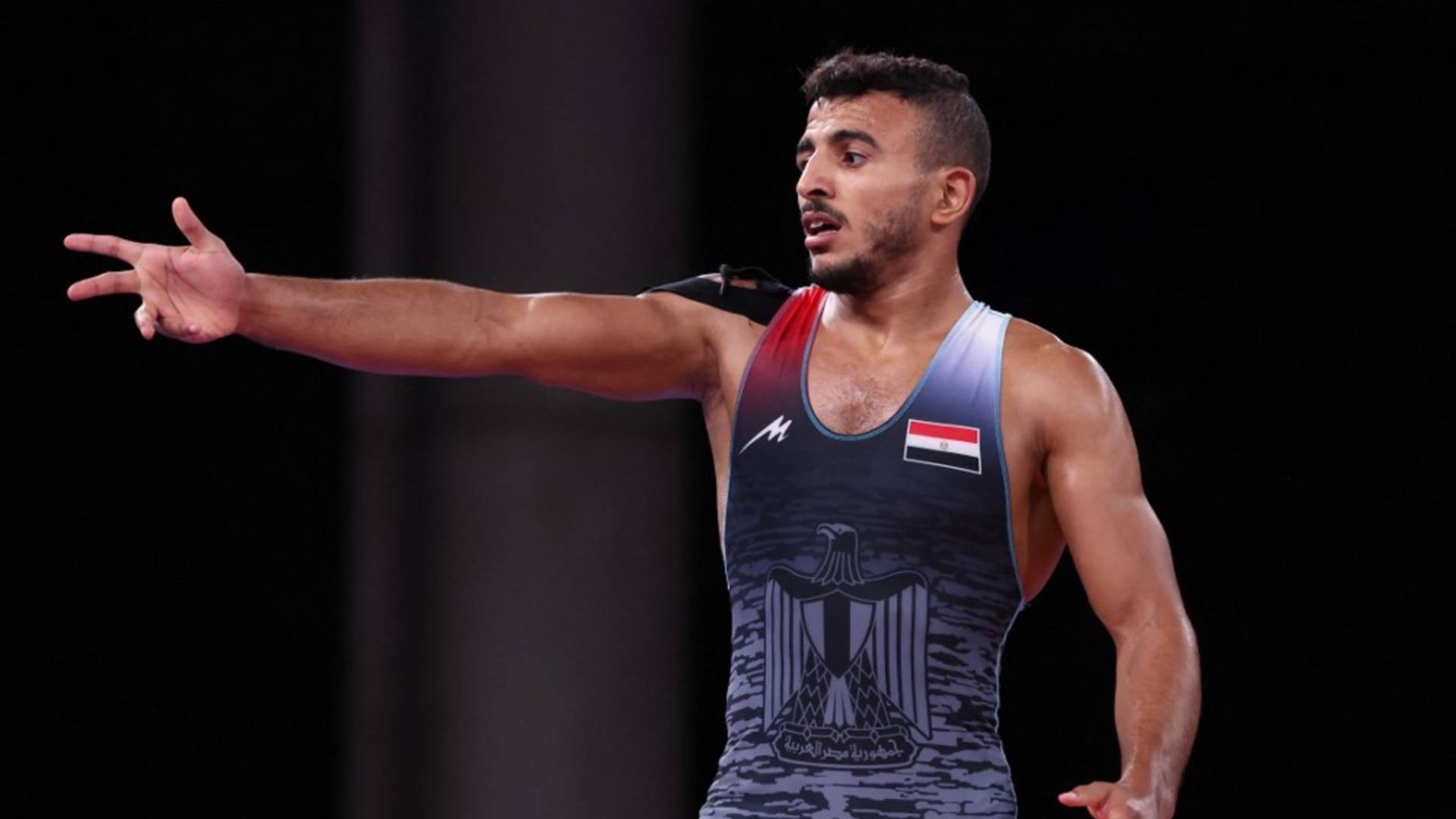 المصارع محمد إبراهيم السيد كيشو