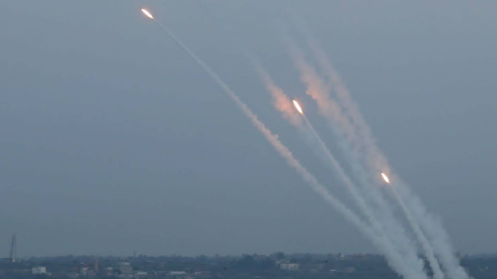 رشقات صاروخية من جنوب لبنان باتجاه فلسطين المحتلة