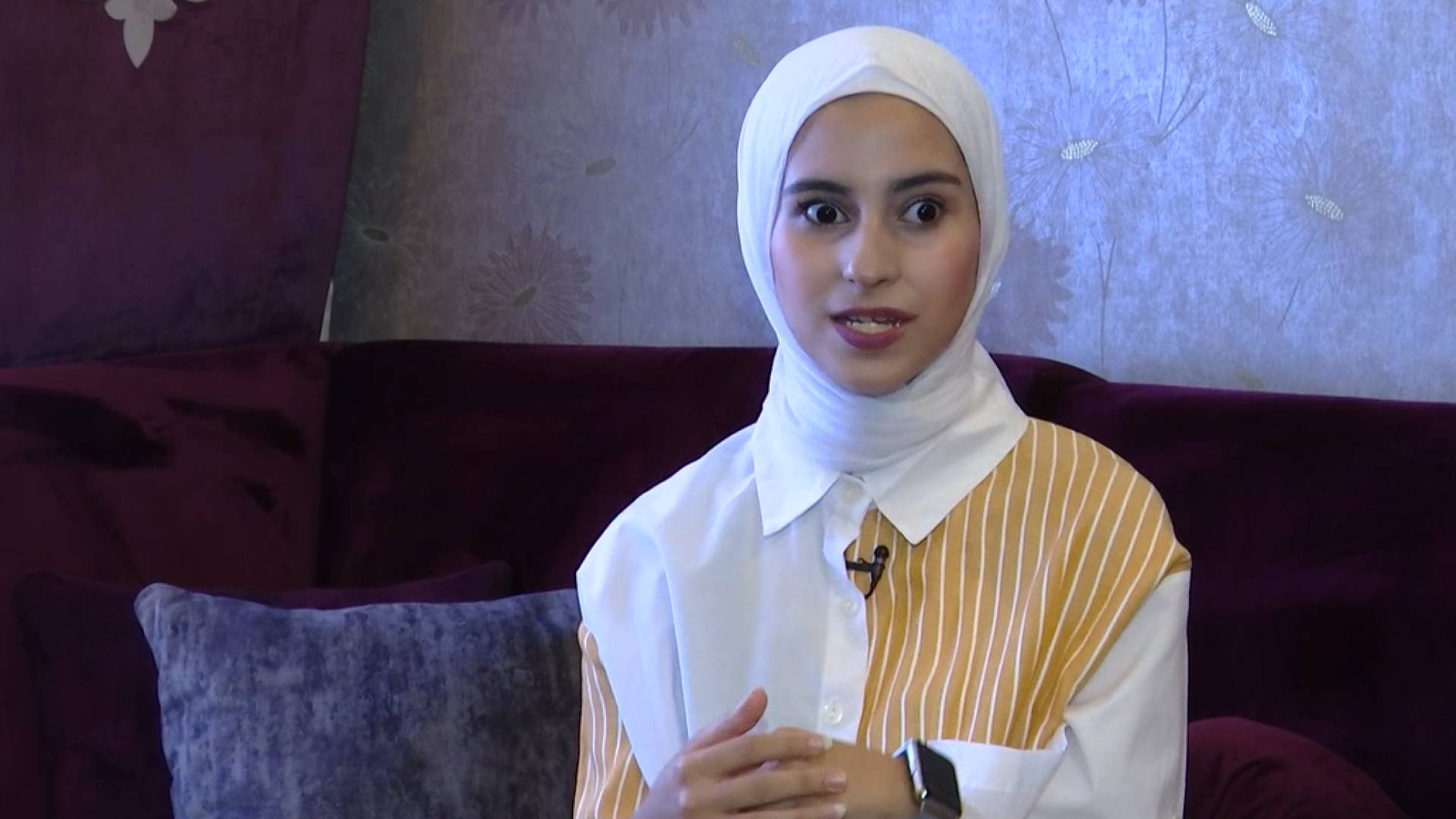 الطالبة سبأ راضي