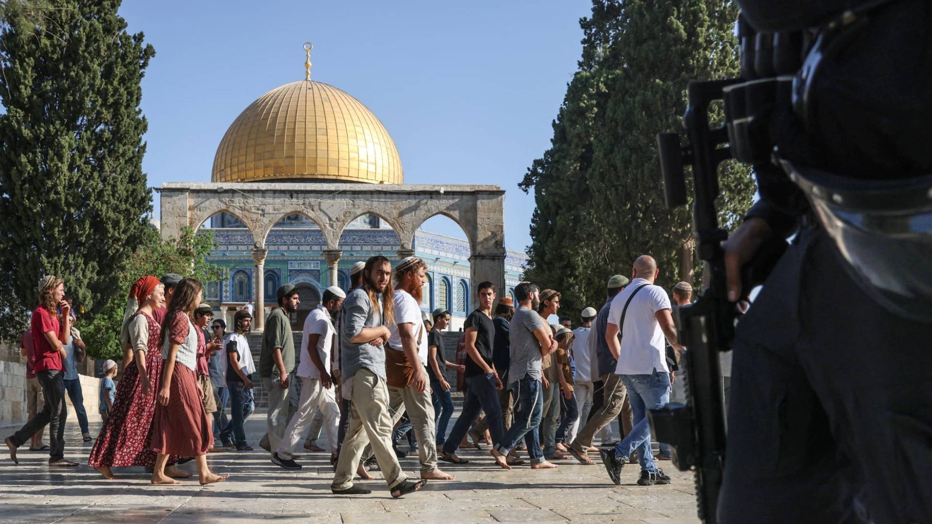 مستوطنون يقتحمون المسجد الأقصى المبارك - أرشيف