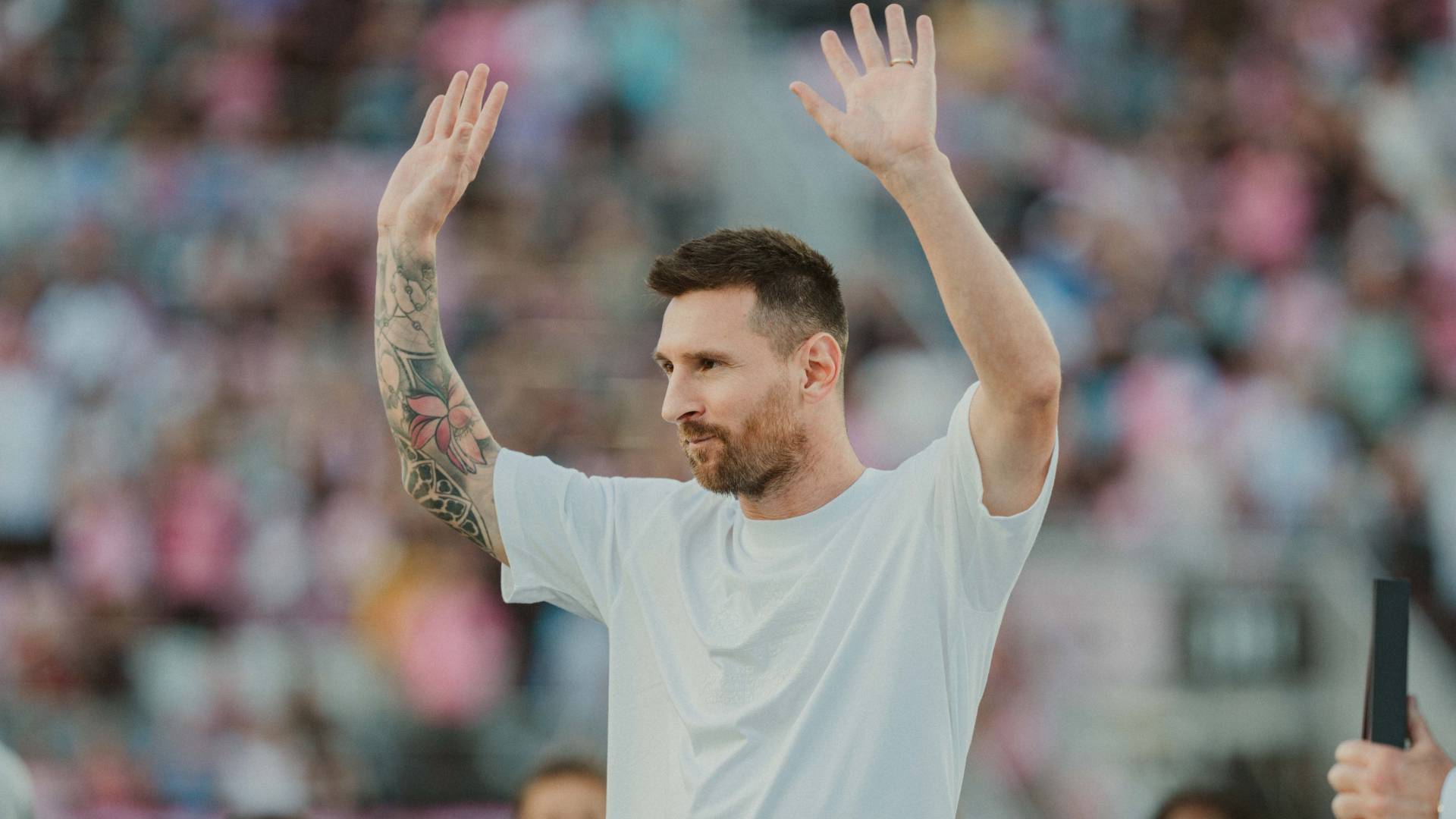 النجم الأرجنتيني ليونيل ميسي