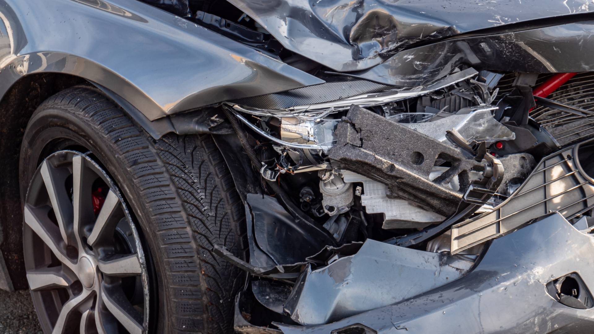 مركبة تعرضت لحادث "أرشيفية"