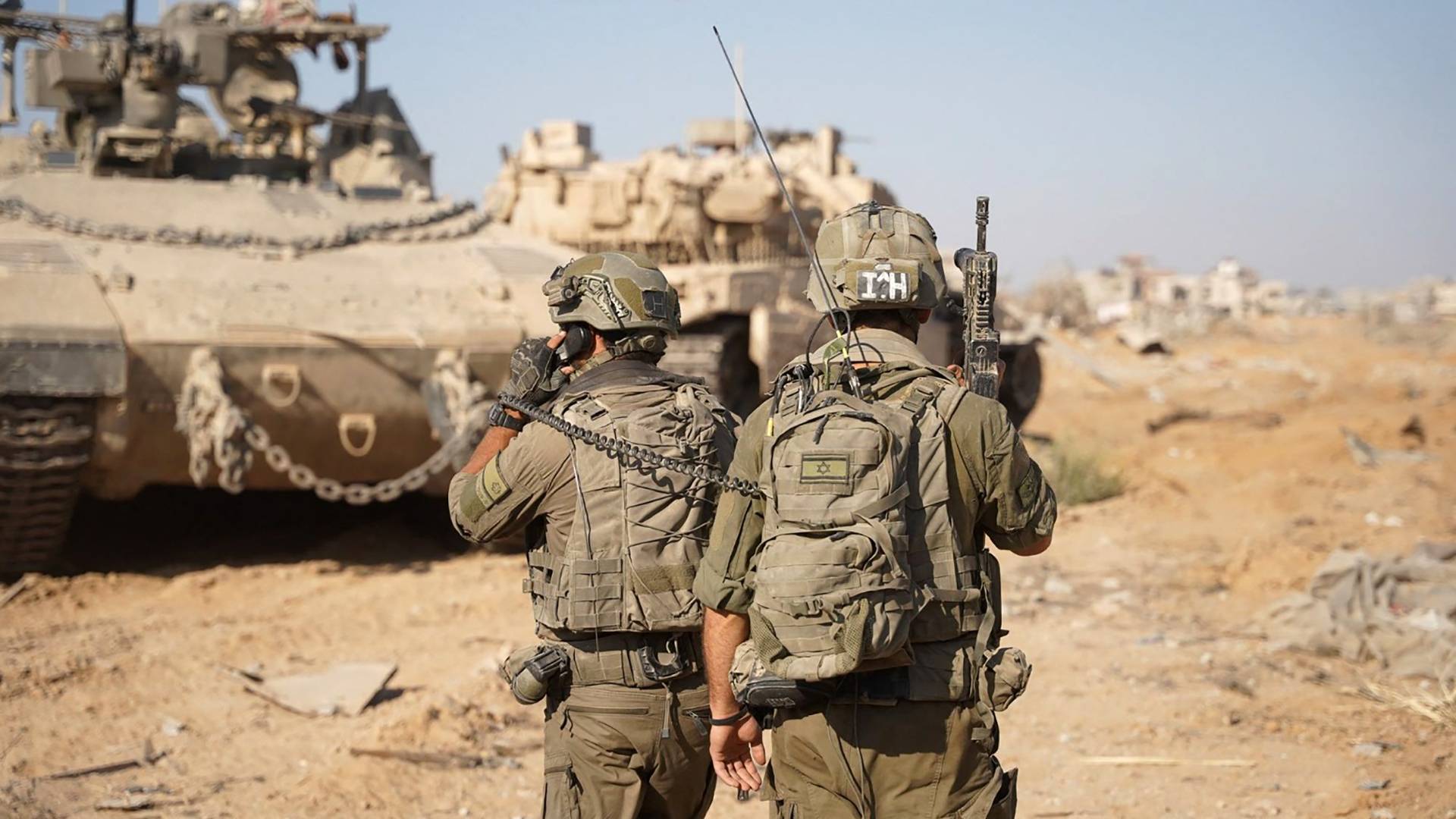 عناصر من جبش الاحتلال في قطاع غزة