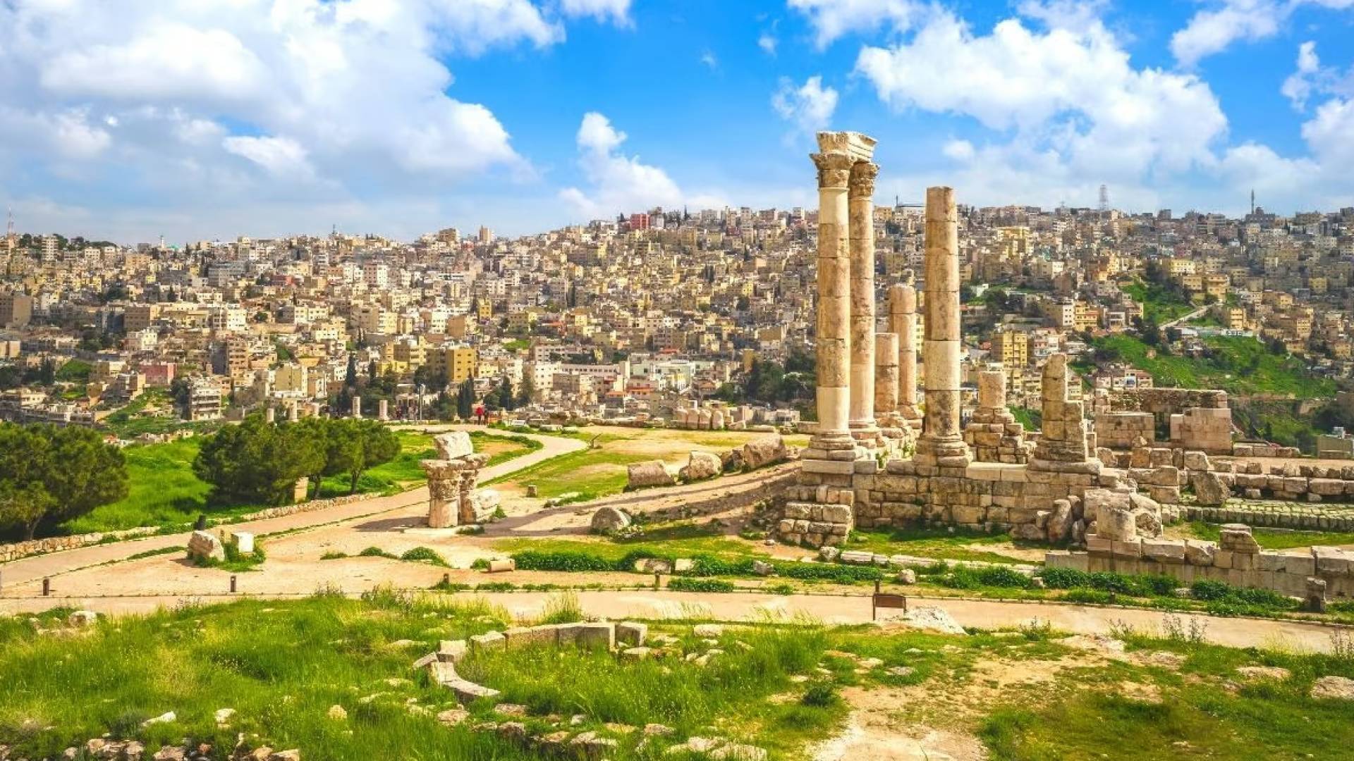 جبل القلعة في العاصمة عمان