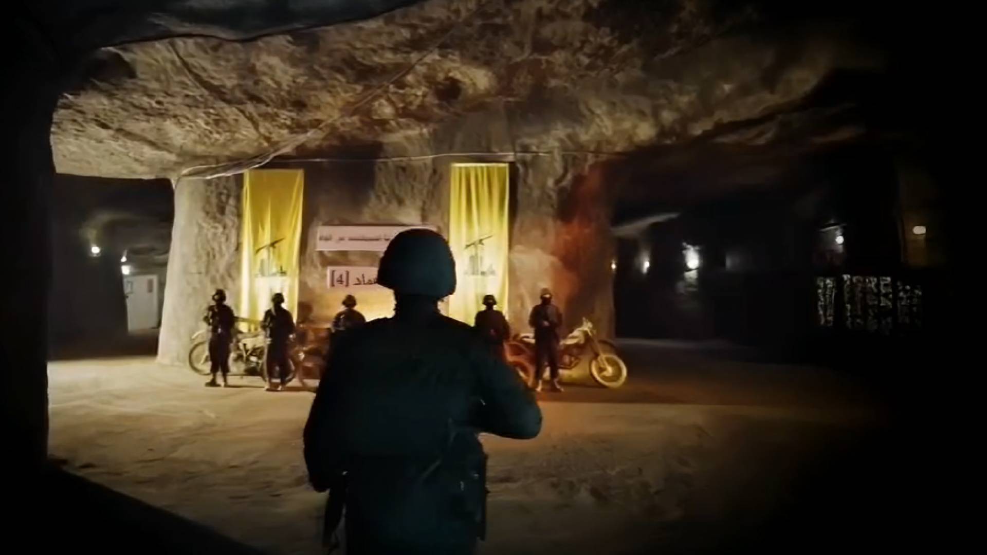 عناصر حزب الله من تحت الأنفاق