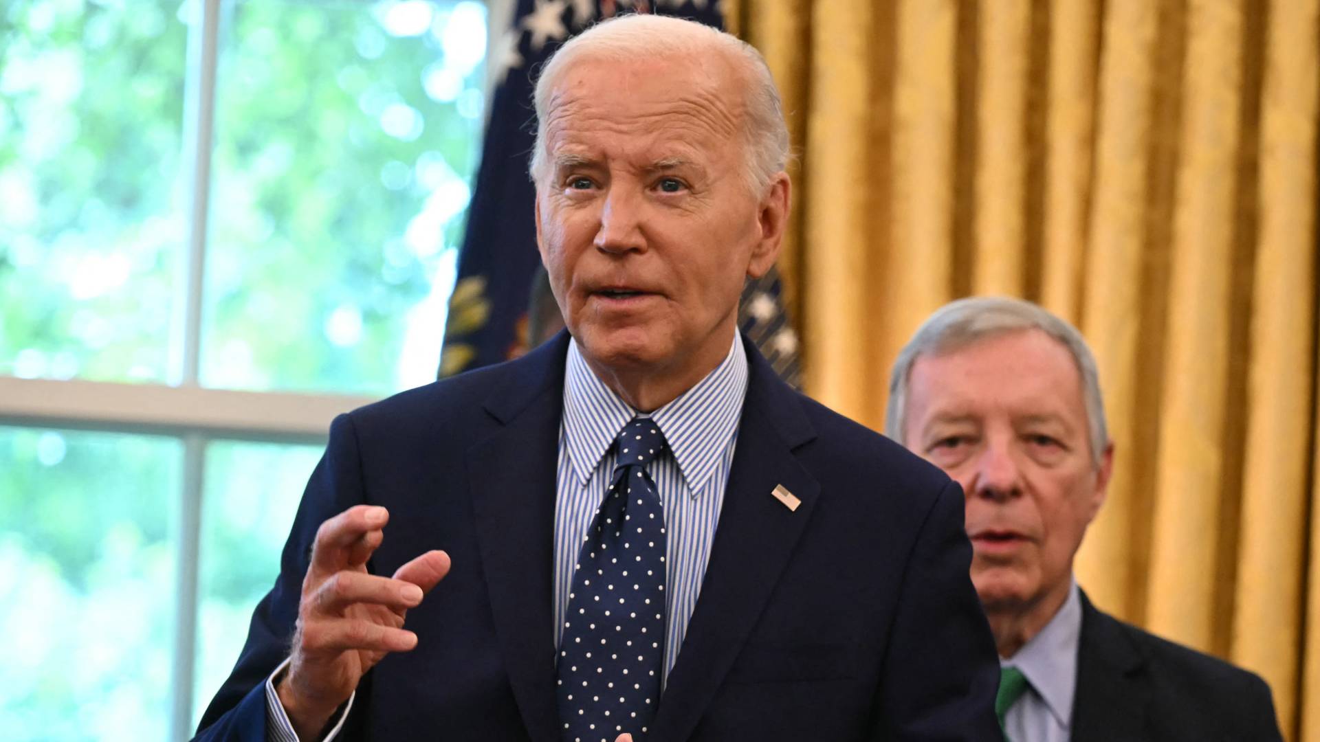 الرئيس الأمريكي جو بايدن يتحدث عن اتفاق لوقف إطلاق النار في غزة