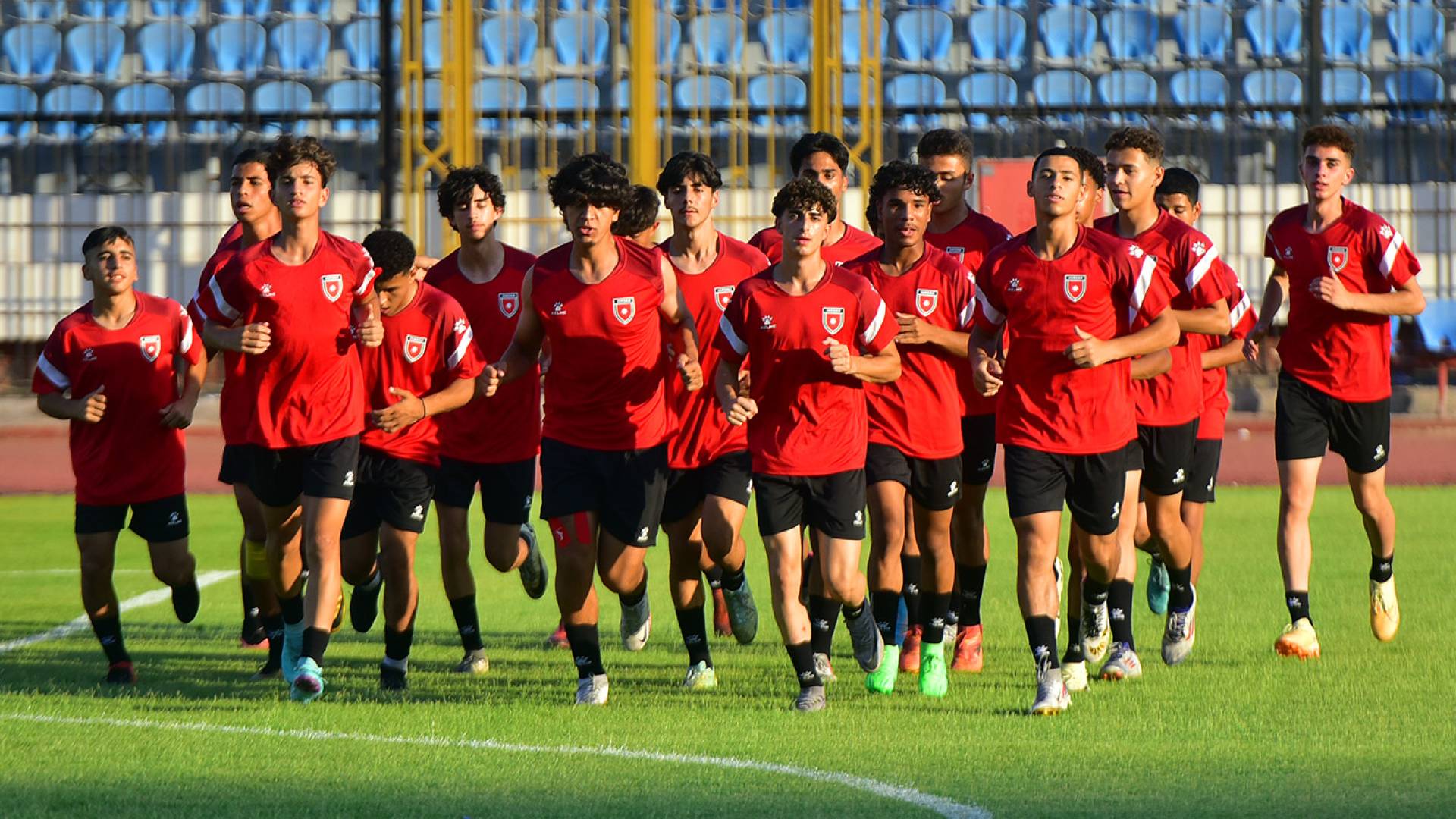 من تدريبات المنتخب الوطني