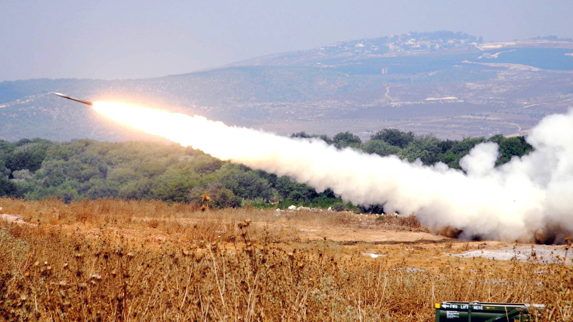 اطلاق صاروخ من لبنان باتجاه فلسطين المحتلة