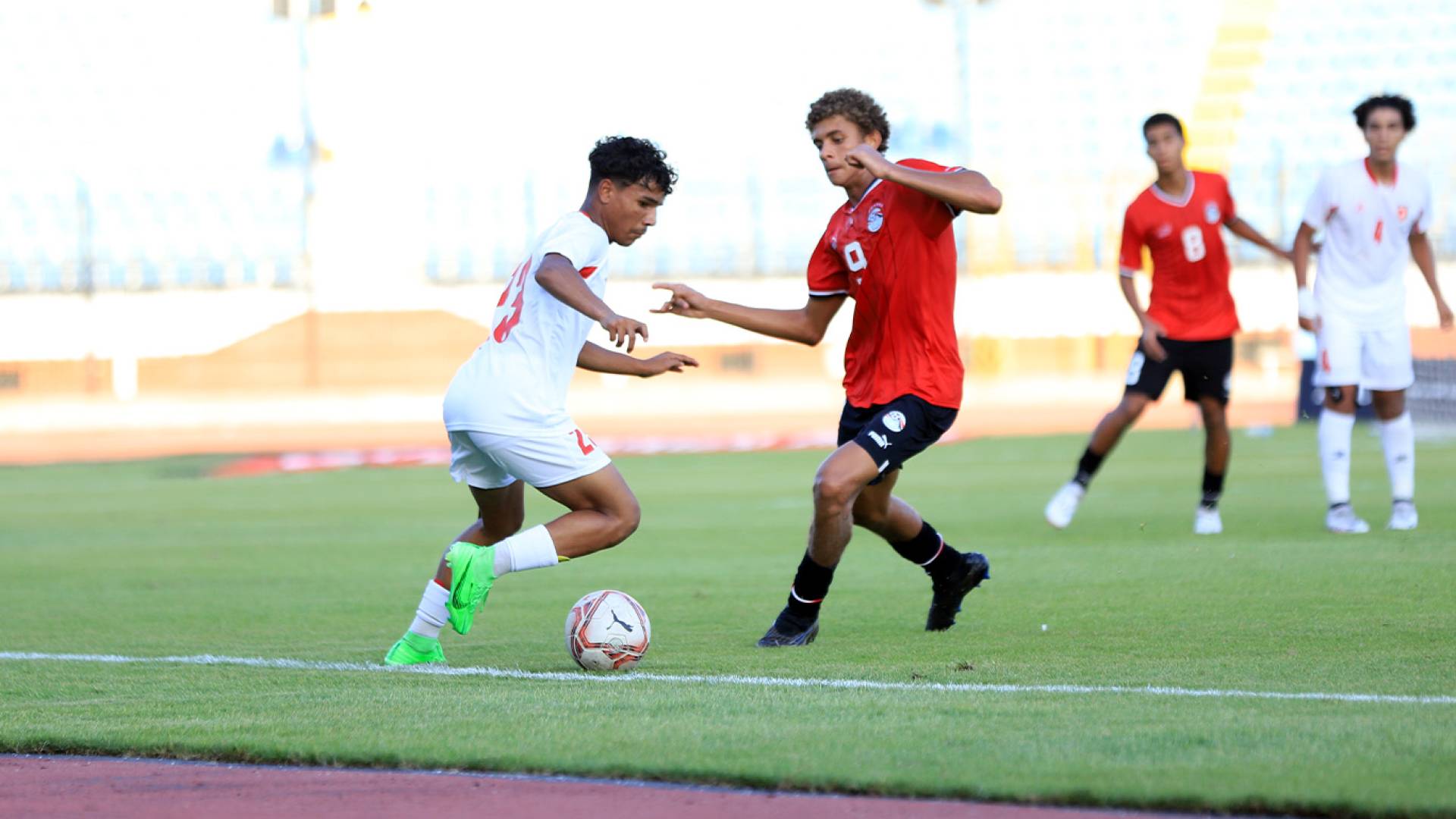 من المباراة