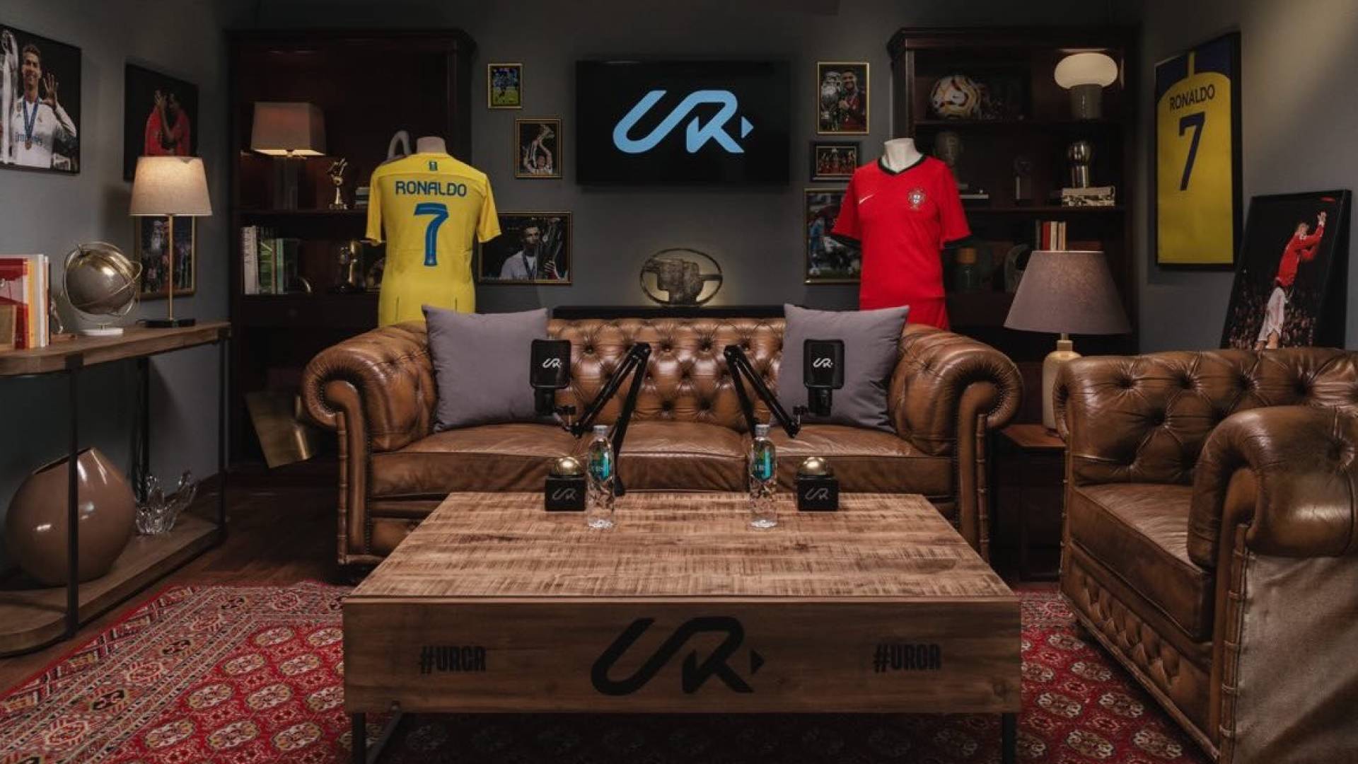 استوديو بودكاست كريستيانو رونالدو