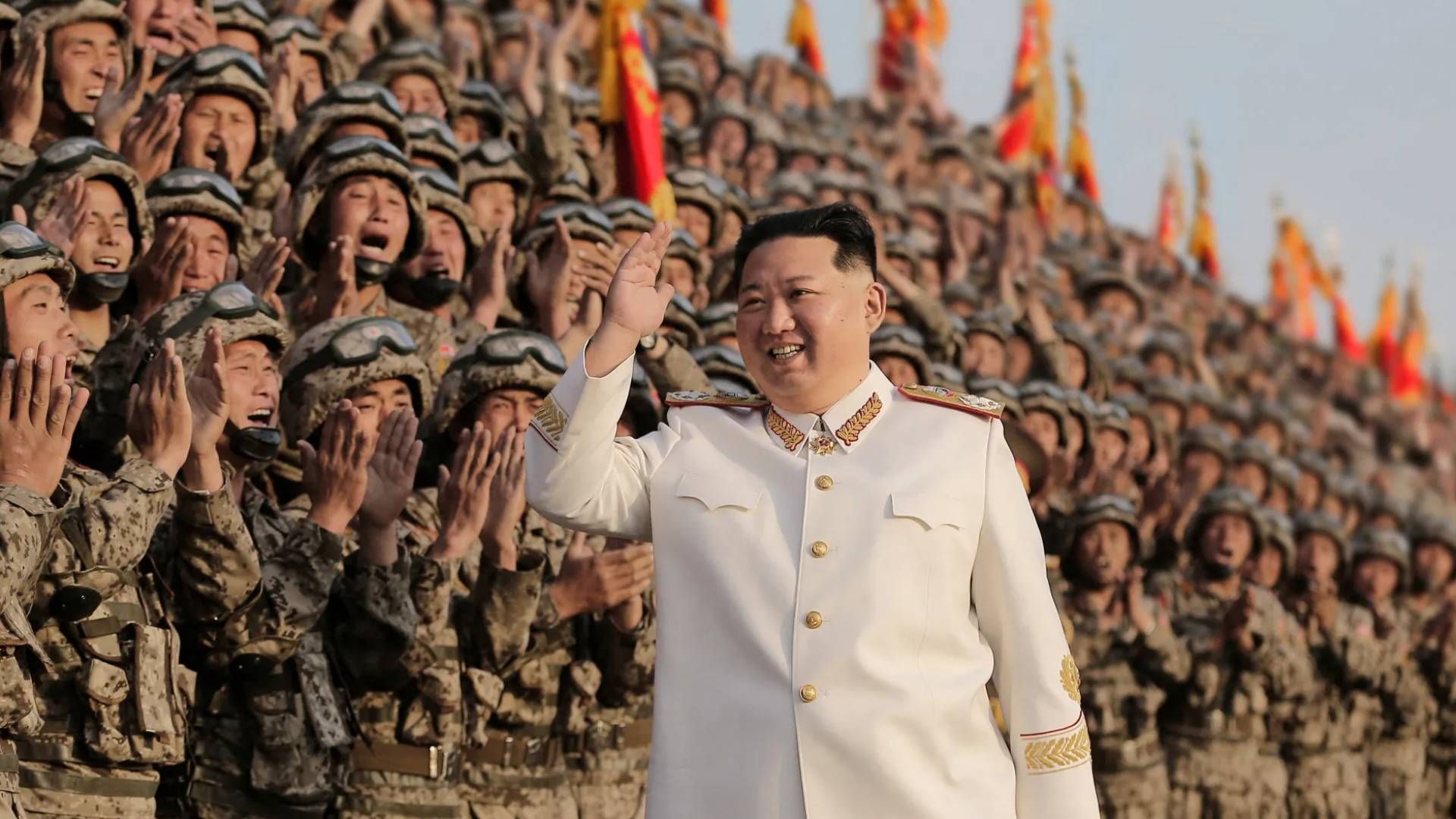 الزعيم الكوري الشمالي كيم جونغ أون