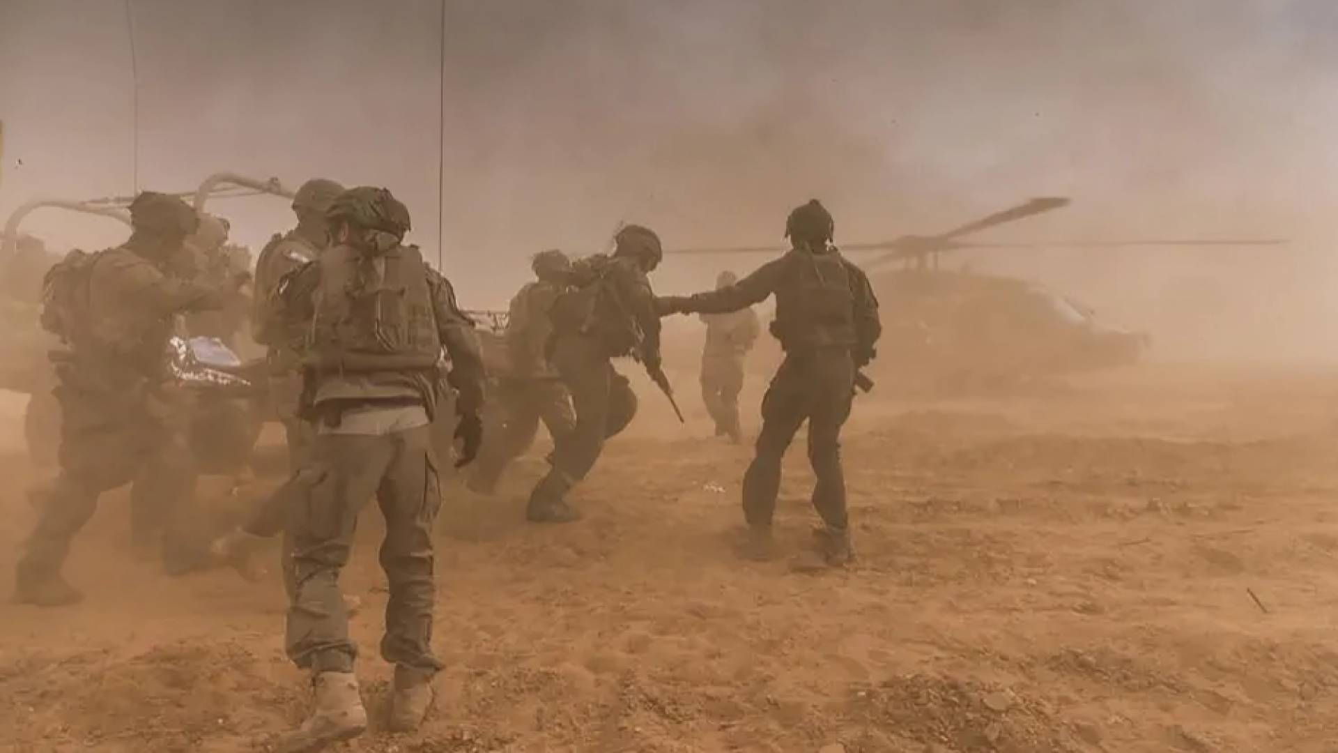 إخلاء قتلى جيش الاحتلال بطائرات مروحية