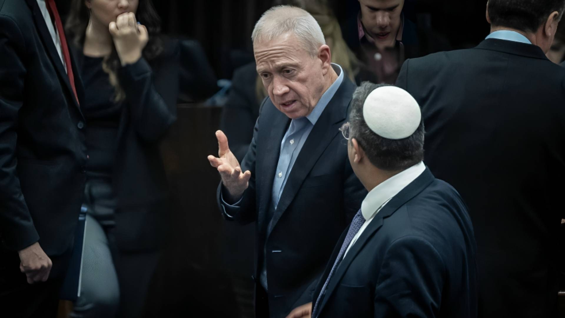 وزير حرب الاحتلال غالانت ووزير الأمن القومي لدى الاحتلال بن غفير