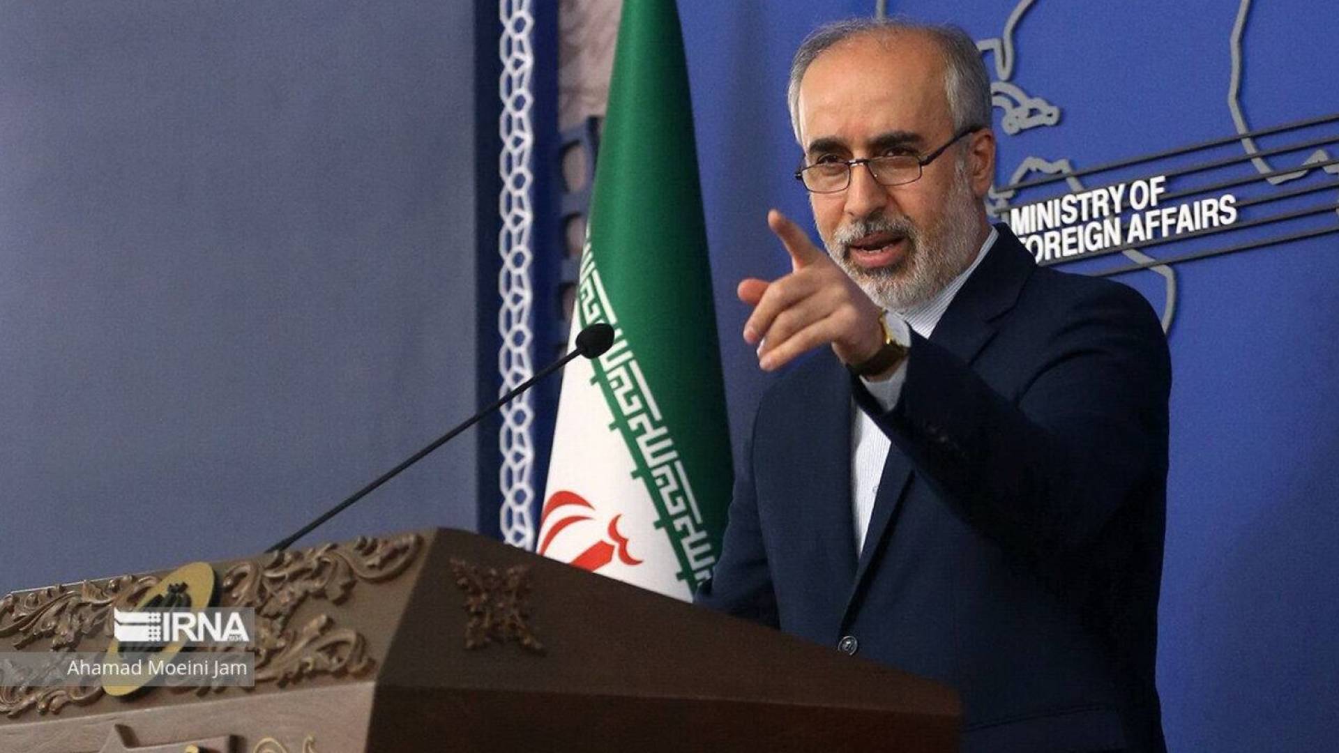 المتحدث باسم وزارة الخارجية الايرانية ناصر كنعاني