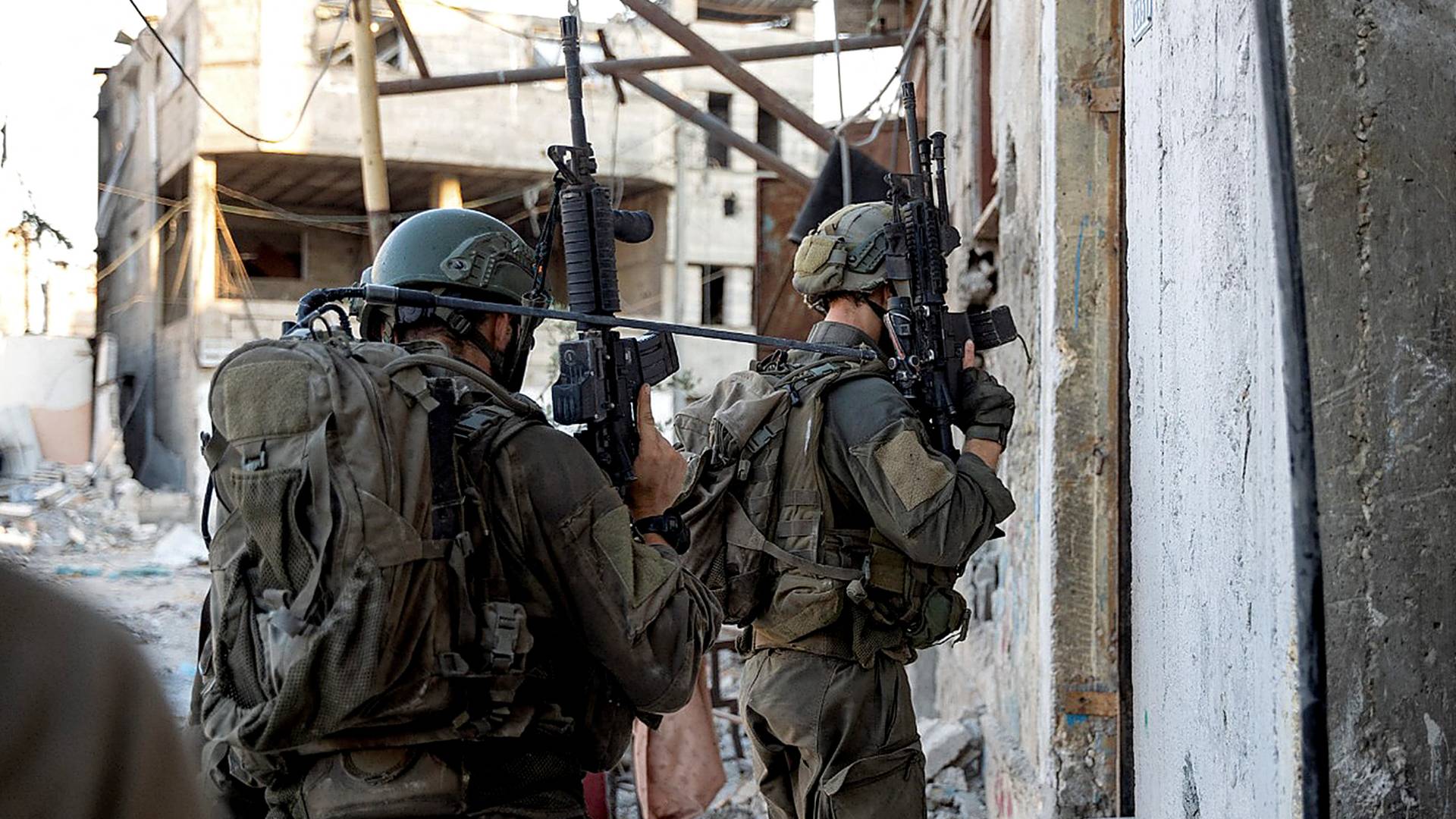 عناصر من جيش الاحتلال في غزة
