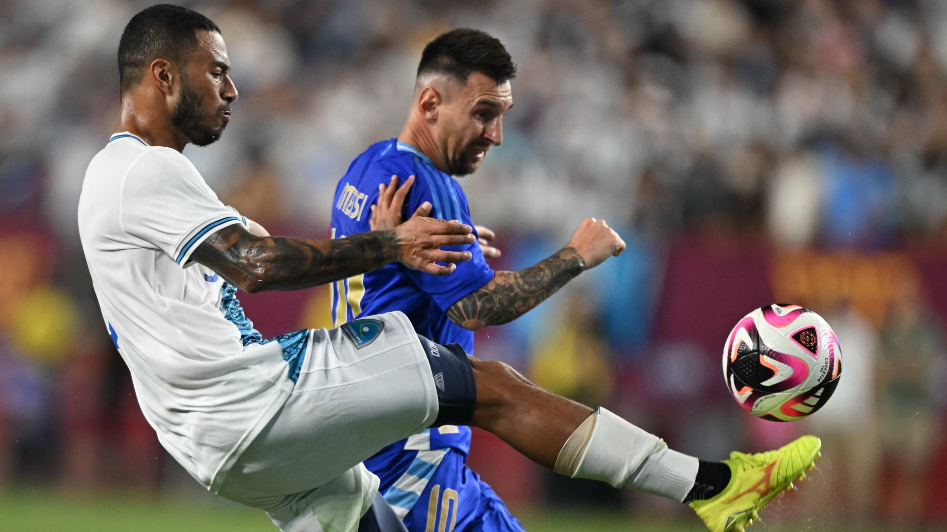 ليونيل ميسي من مباراة سابقة