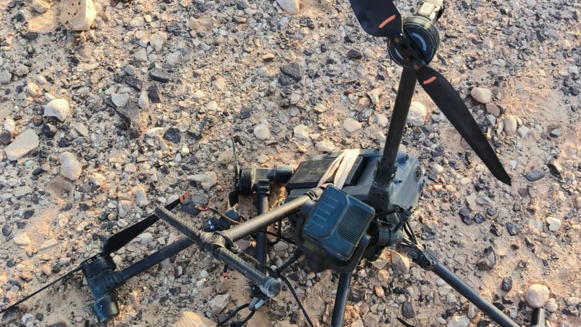 تهريب مواد مخدرة بواسطة طائرات مسيرة