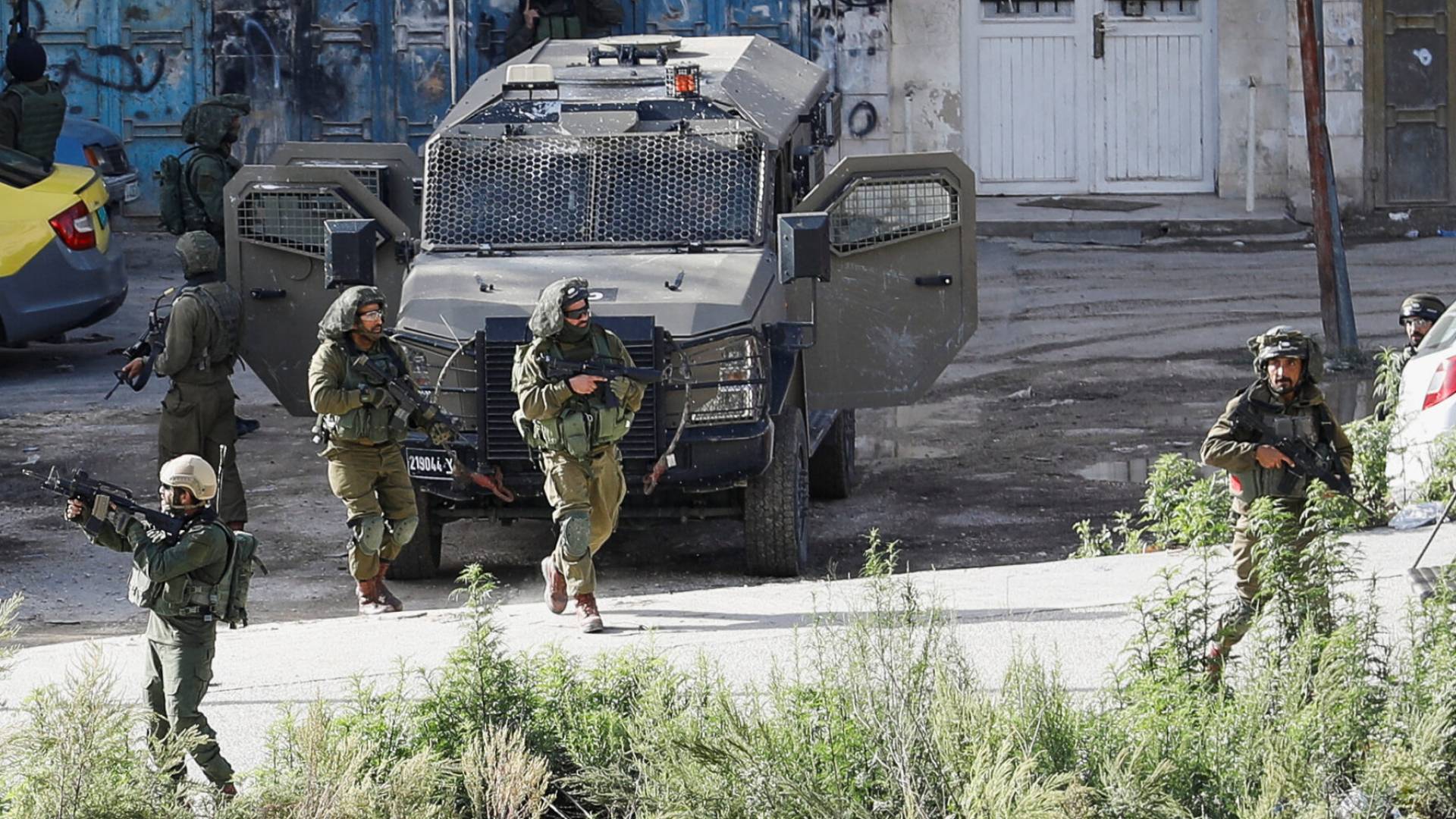 جيش الاحتلال في الضفة الغربية