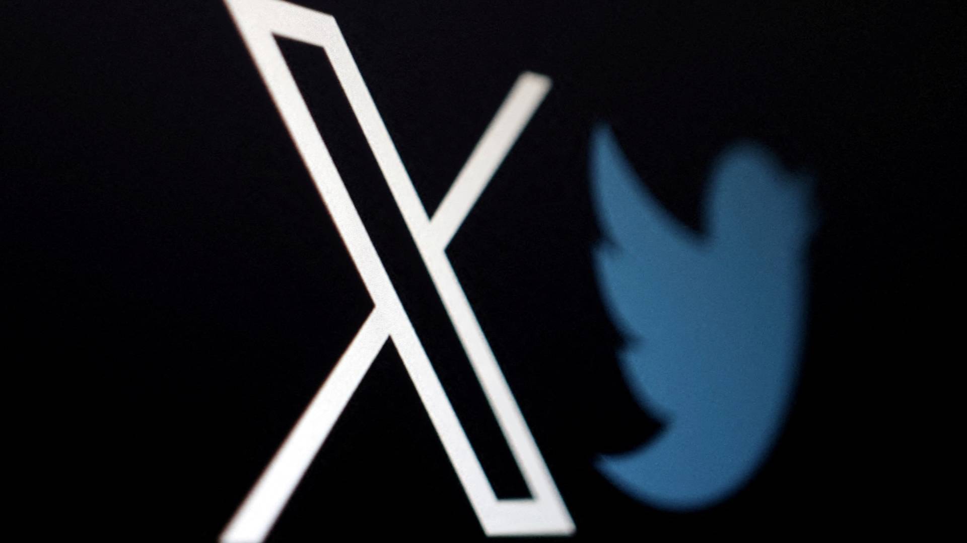 شعار منصة إكس - تويتر سابقا
